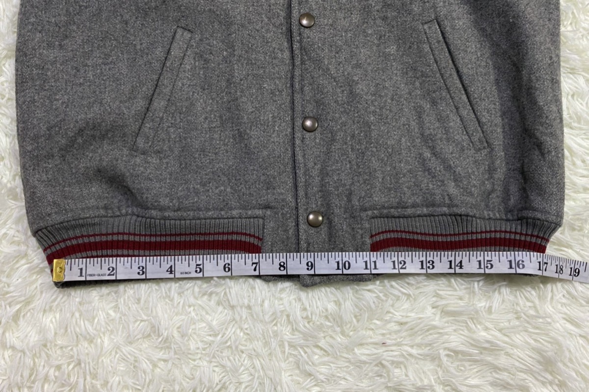Japanese Brand - Billy The Kid Wool Blend Baseball Varsity Jacket - 17