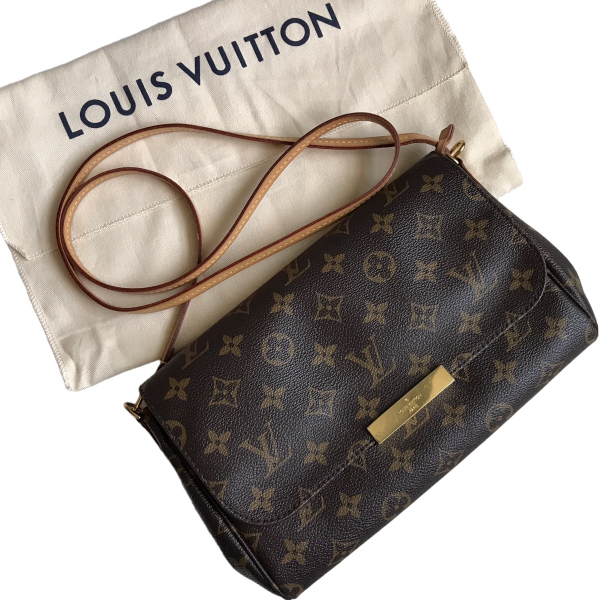 Louis Vuitton Favorite MM Monogram 2016 Two Way Shoulder Bag - 1