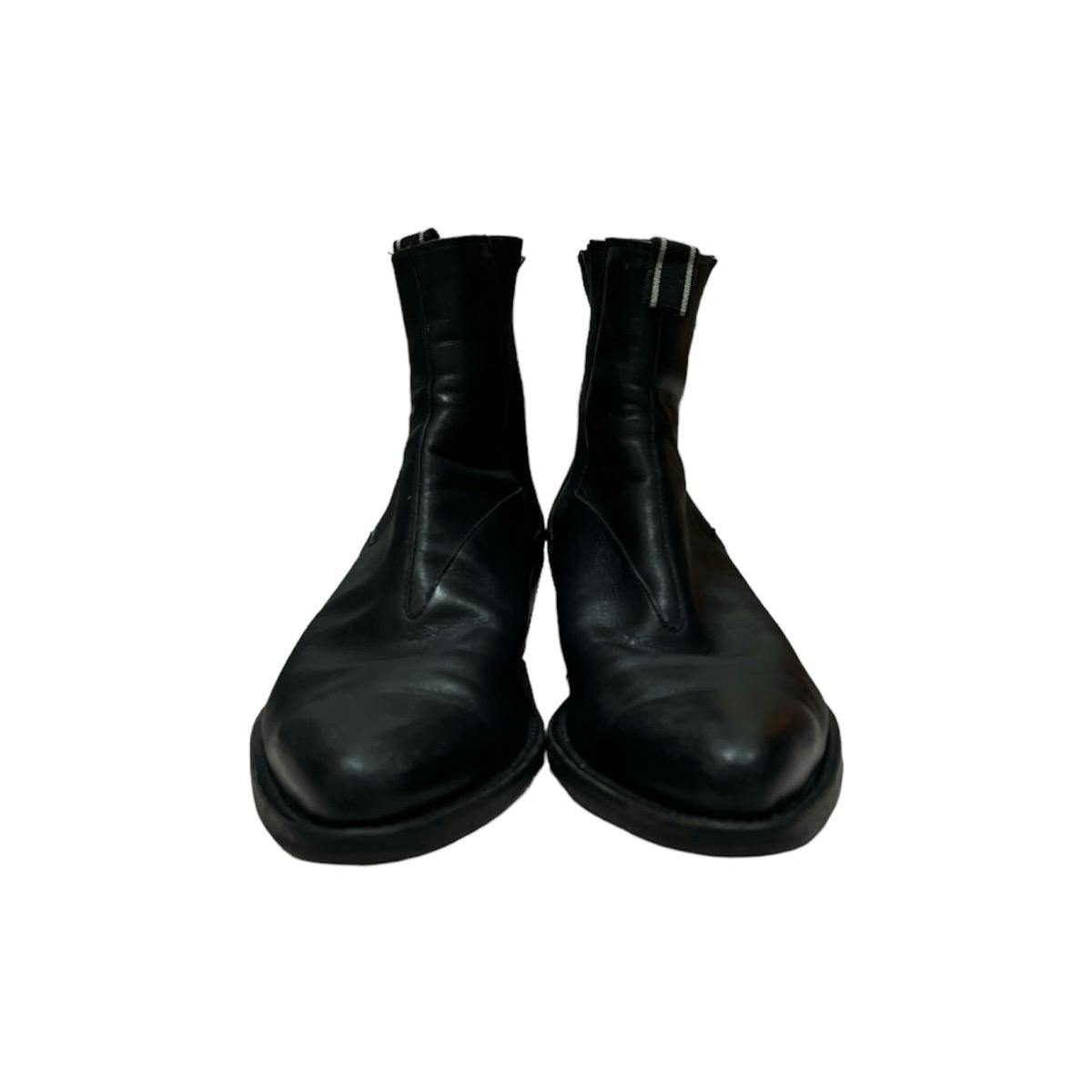 SS04 Helmut Lang Steel Cuban Heel Chelsea boots - 2