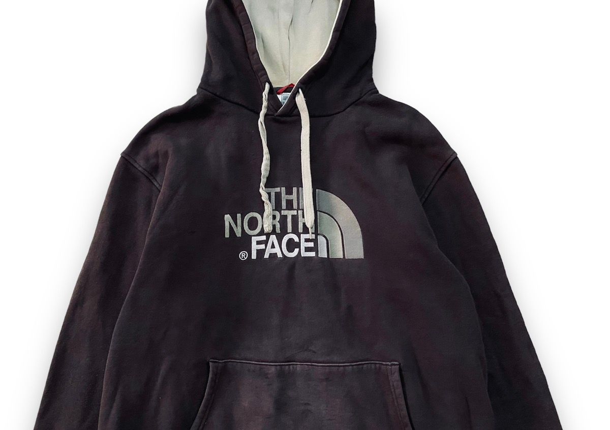 The North Face Vintage Hoodie Big Logo Brown Men’s XL - 2