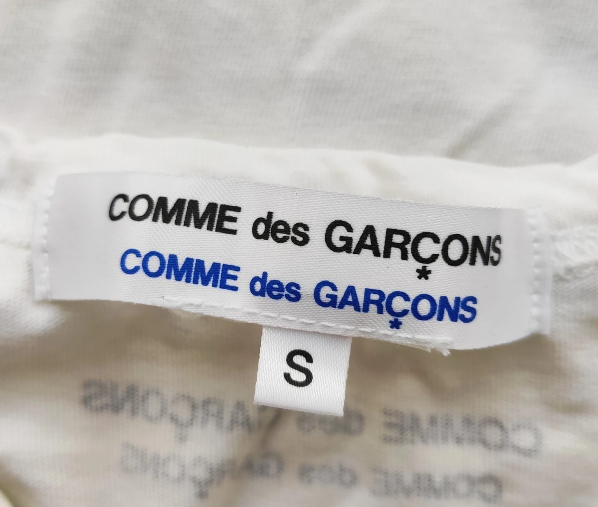 RARE CDGxCDG printed tee.Like Julius or Yohji Yamamoto - 3
