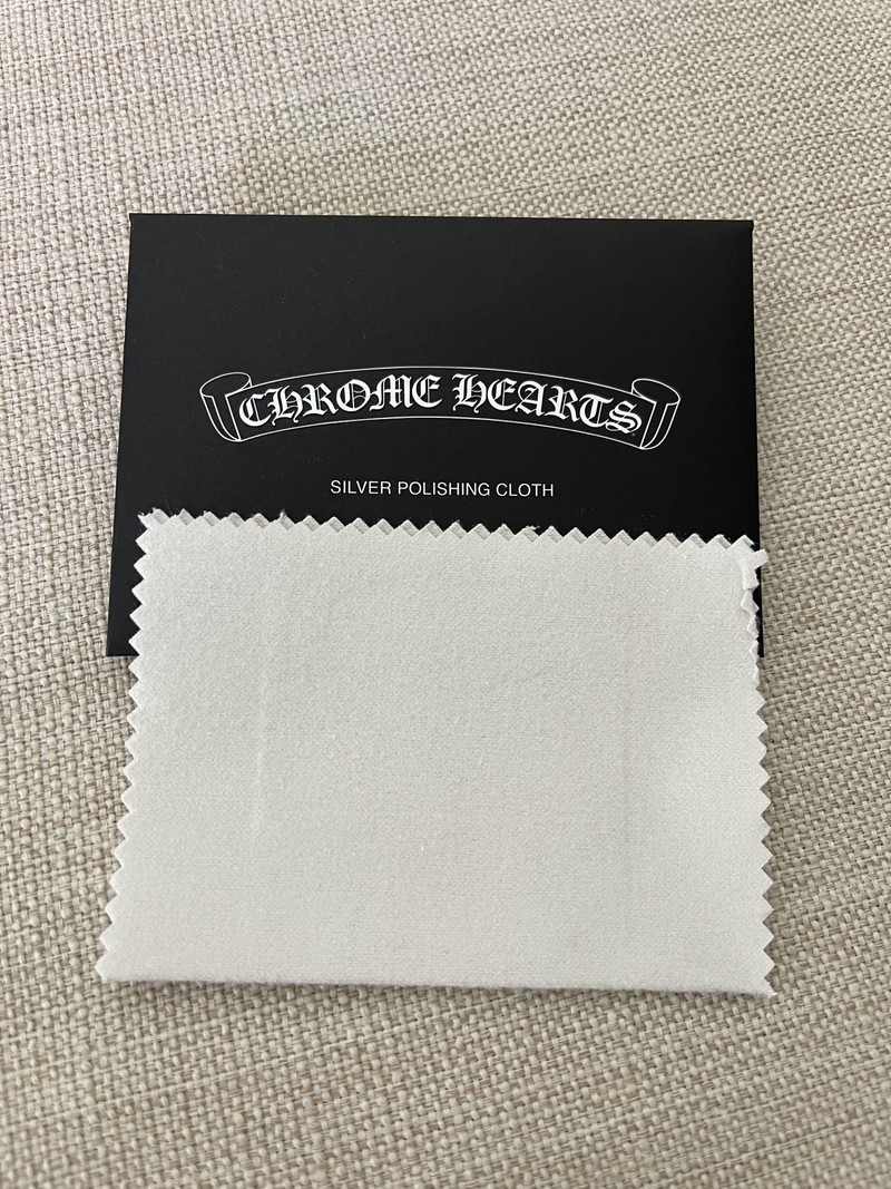 Chrome Hearts Chrome Hearts Silver Polishing Cloth (Brand New