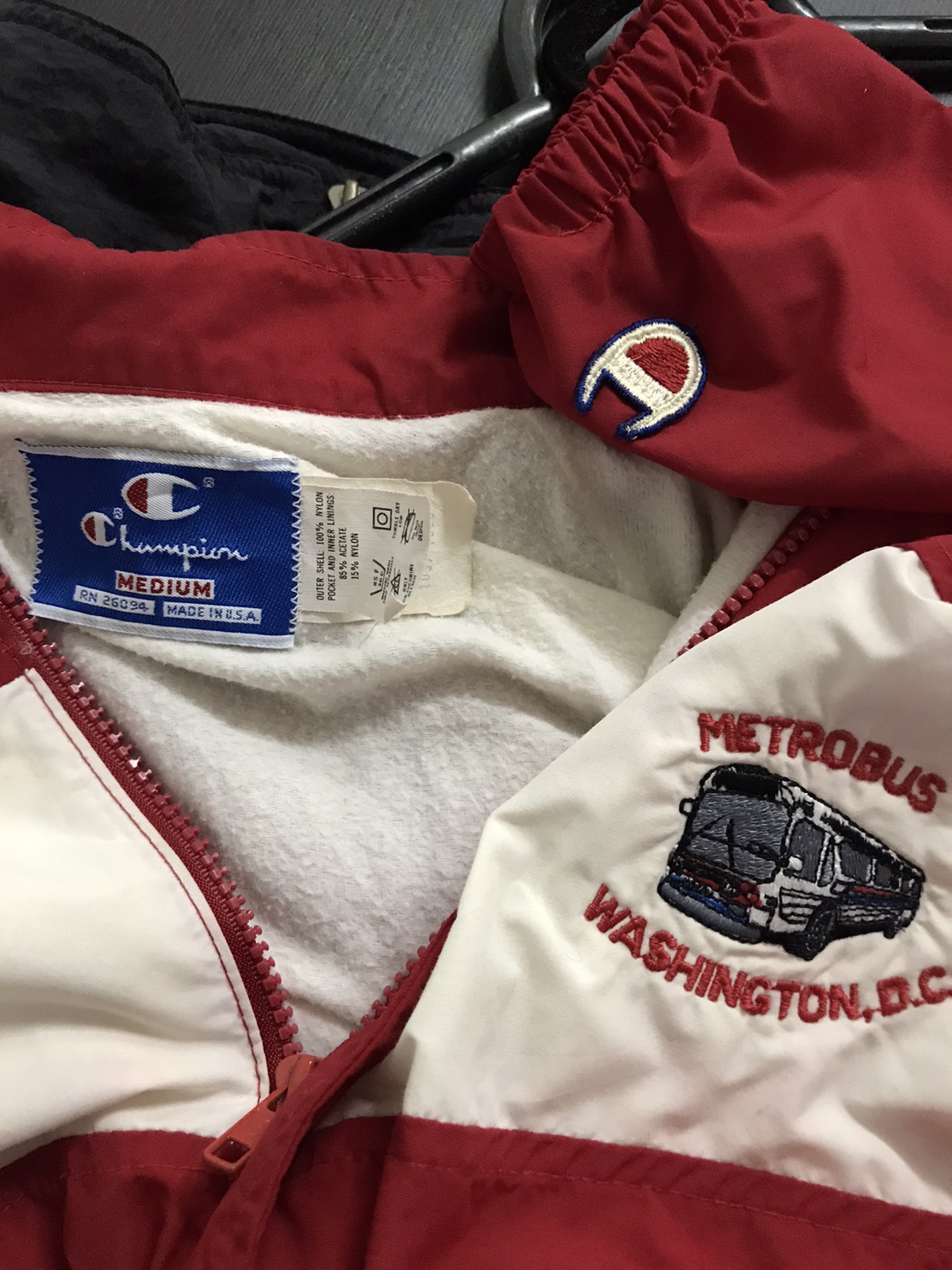 Vintage - Vintage Champion Metrobus Washington DC Bomber Jacket rare - 5