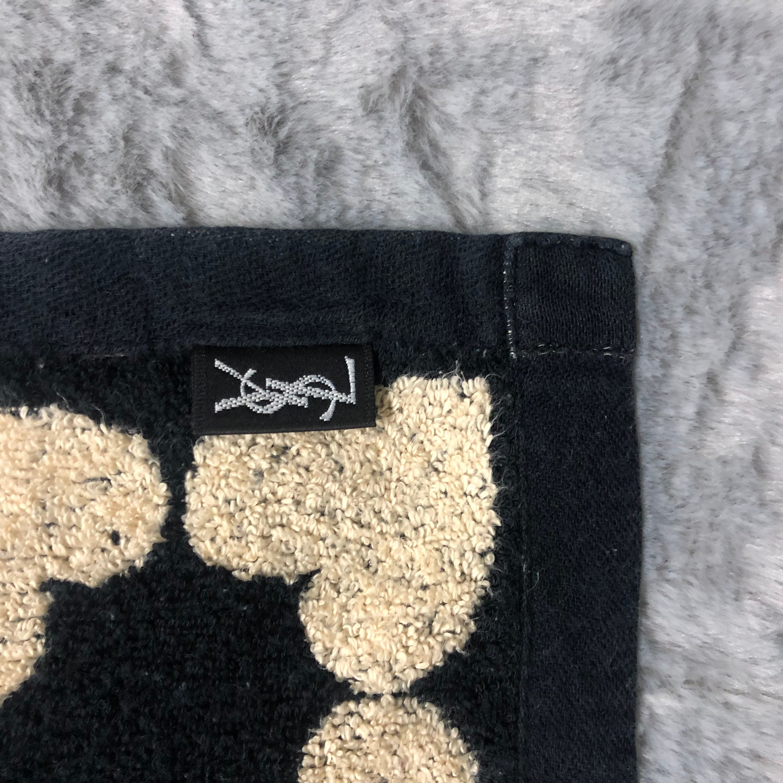 Vintage - Yves Saint Laurent Love Mini Towel Handkerchief #194-H - 4