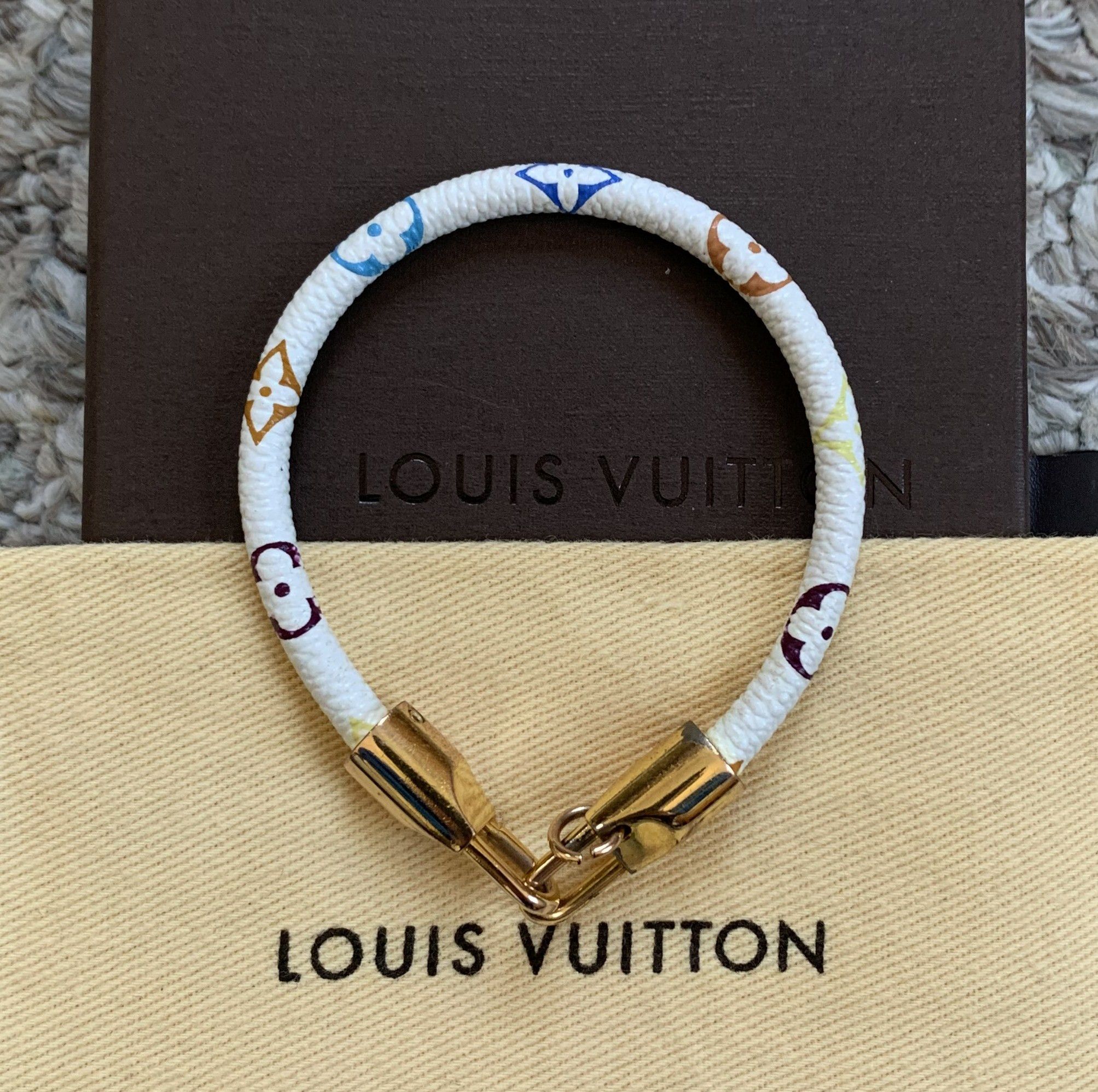 S/S 2003 Louis Vuitton x Murakami Monogram Luck It Bracelet - 4