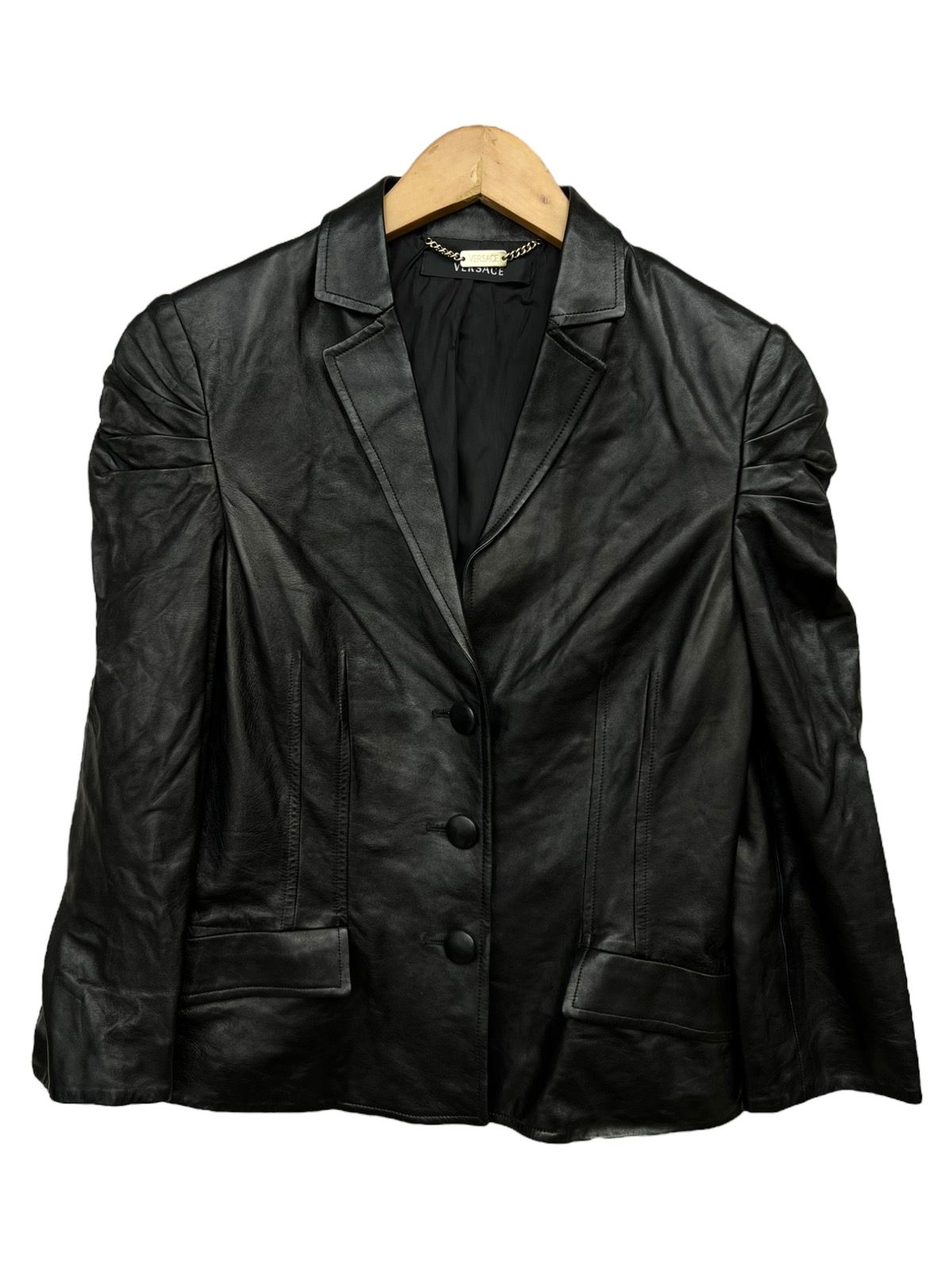 Versace Leather Jacket - 1