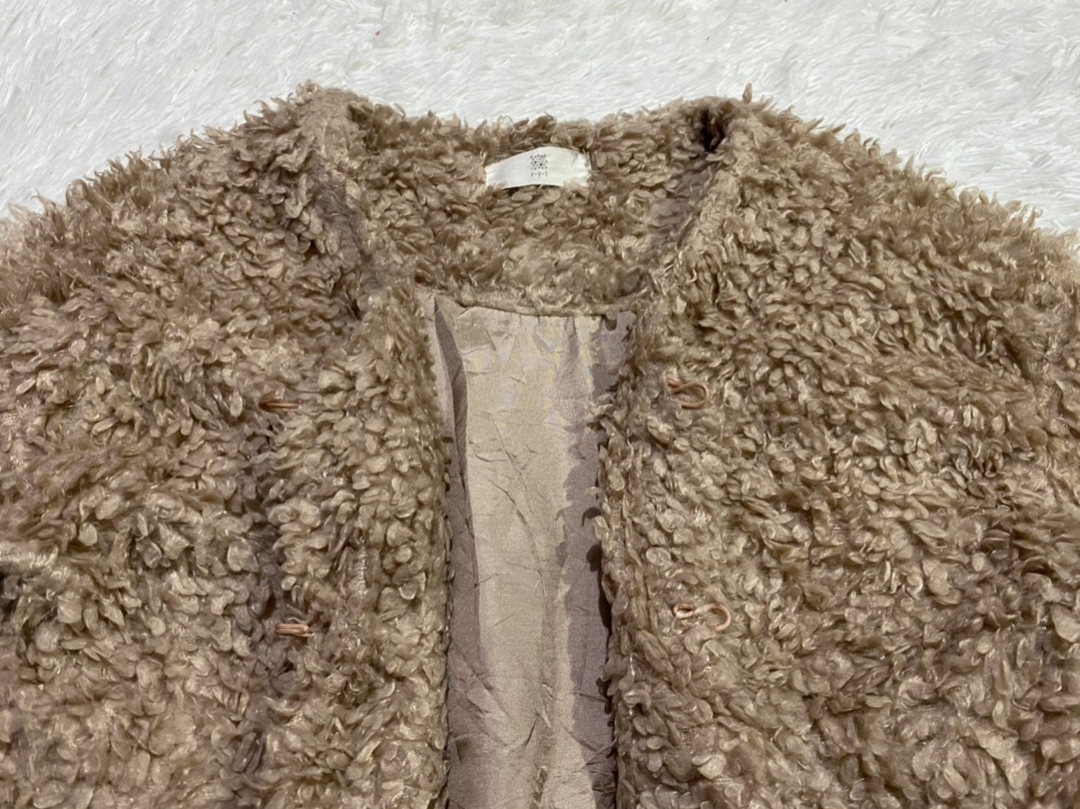 Cardigan - F.P.S Button Hook Sherpa Fleece Cardigan Jacket - 5