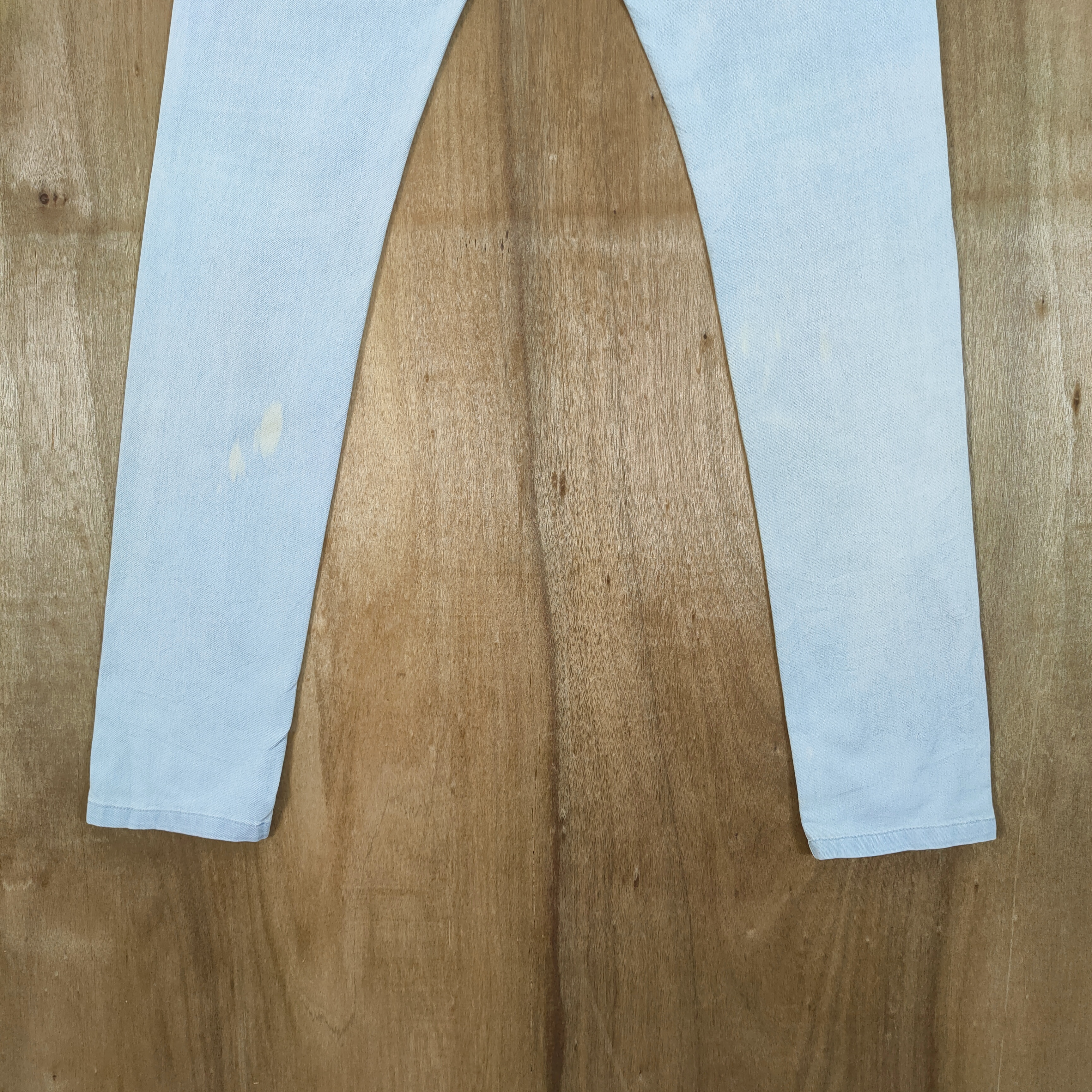 Junhashimoto - AZ JUNHASHIMOTO LIGHT BLUE JEANS DENIM PANTS - 9