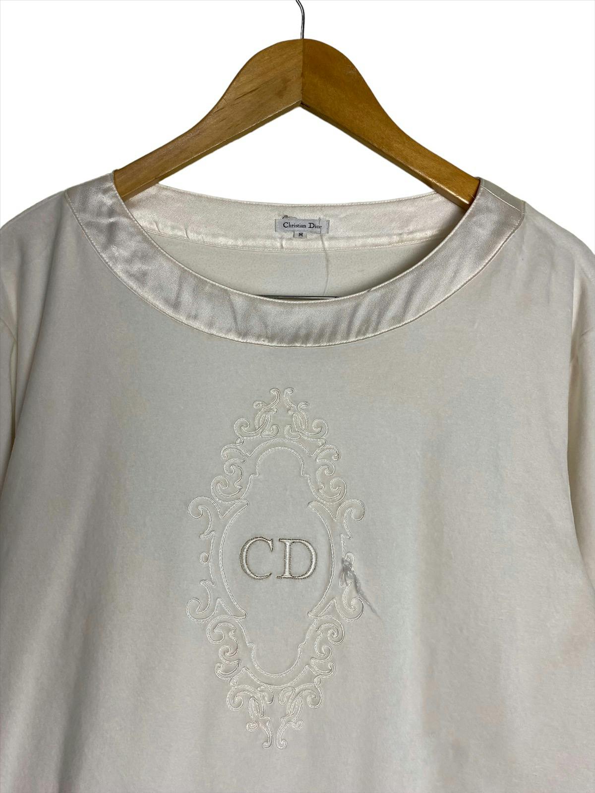 Vintage Christian Dior Small Logo Three Quarter Sleeve - 2