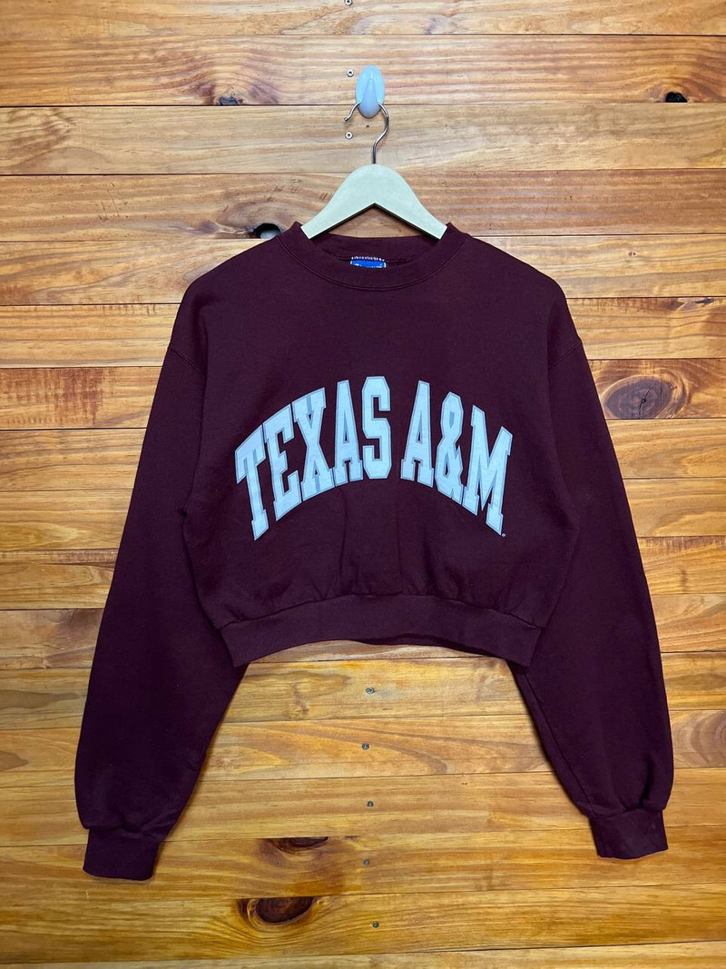 CHAMPION SWEATSHIRT CROP TOP - 1