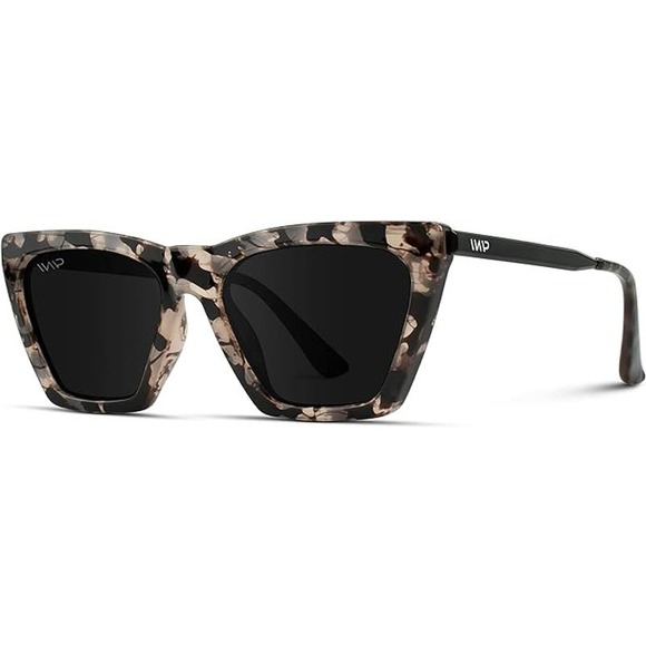 WearMe Pro WMP Eyewear - Square Cat Eye Sophia Polarized Mirrored Sunglasses - 5