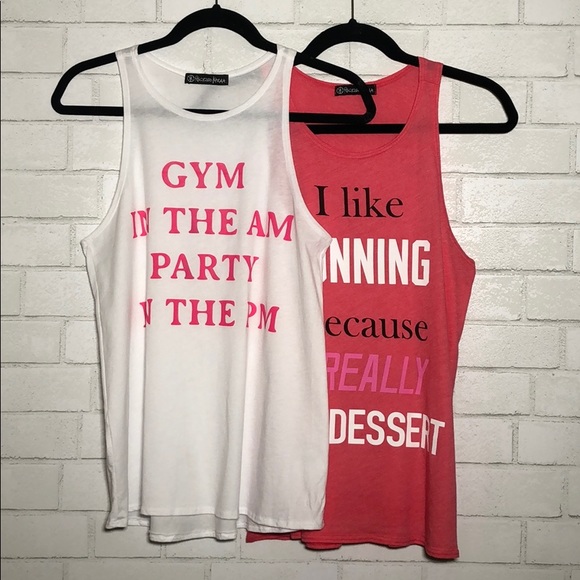 Recycled Karma Gym Graphic Tank Bundle - 1