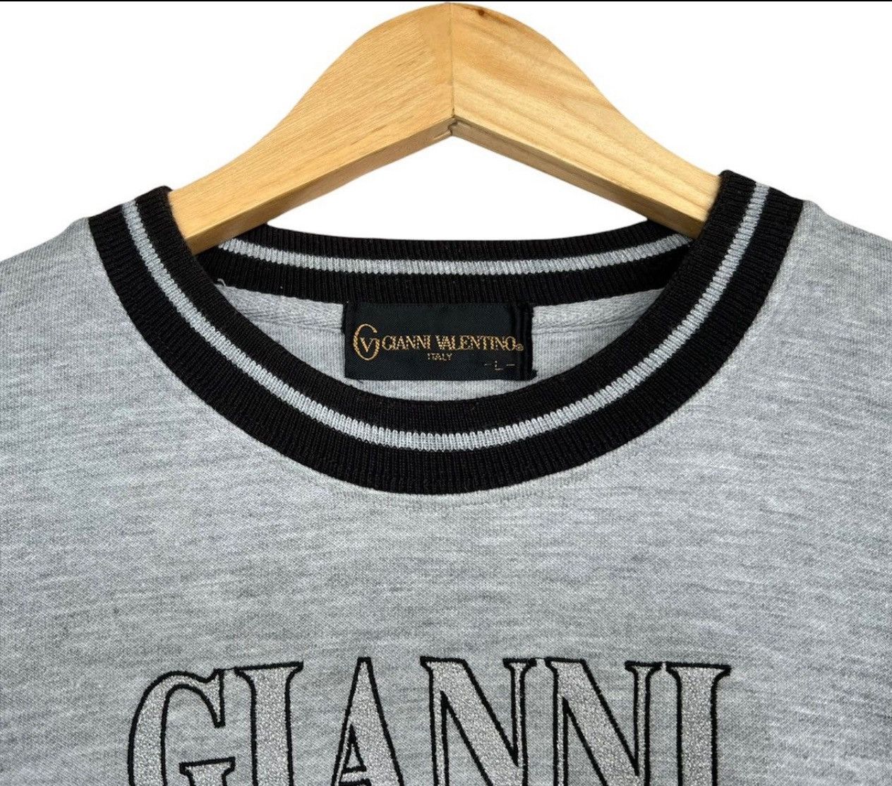 Gianni Valentino Sweatshirt Jumper Valentino Crewneck Large - 4