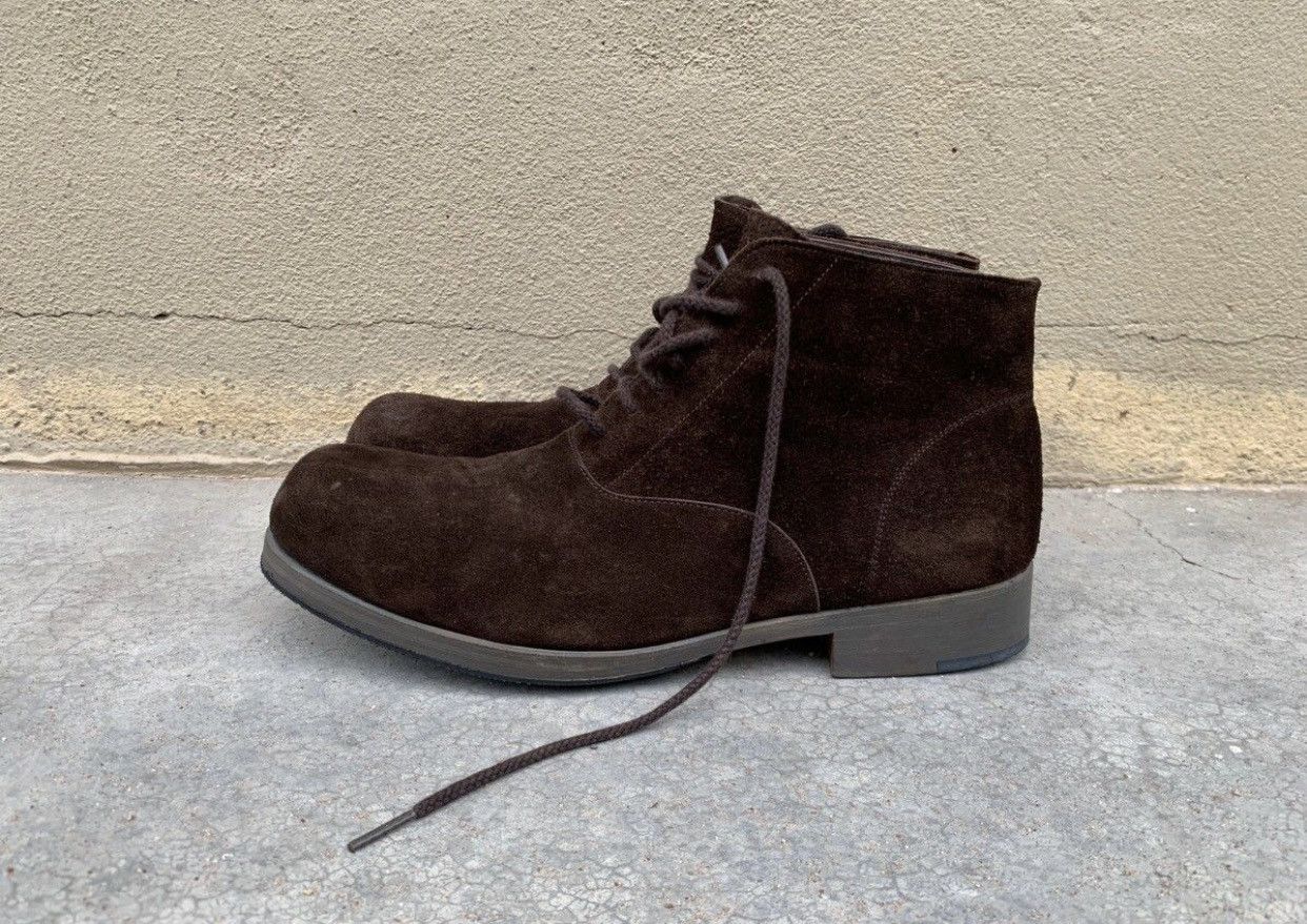 ARCHIVE 🔥 Comme Des Garcons leather Suede Chukka Boots - 2