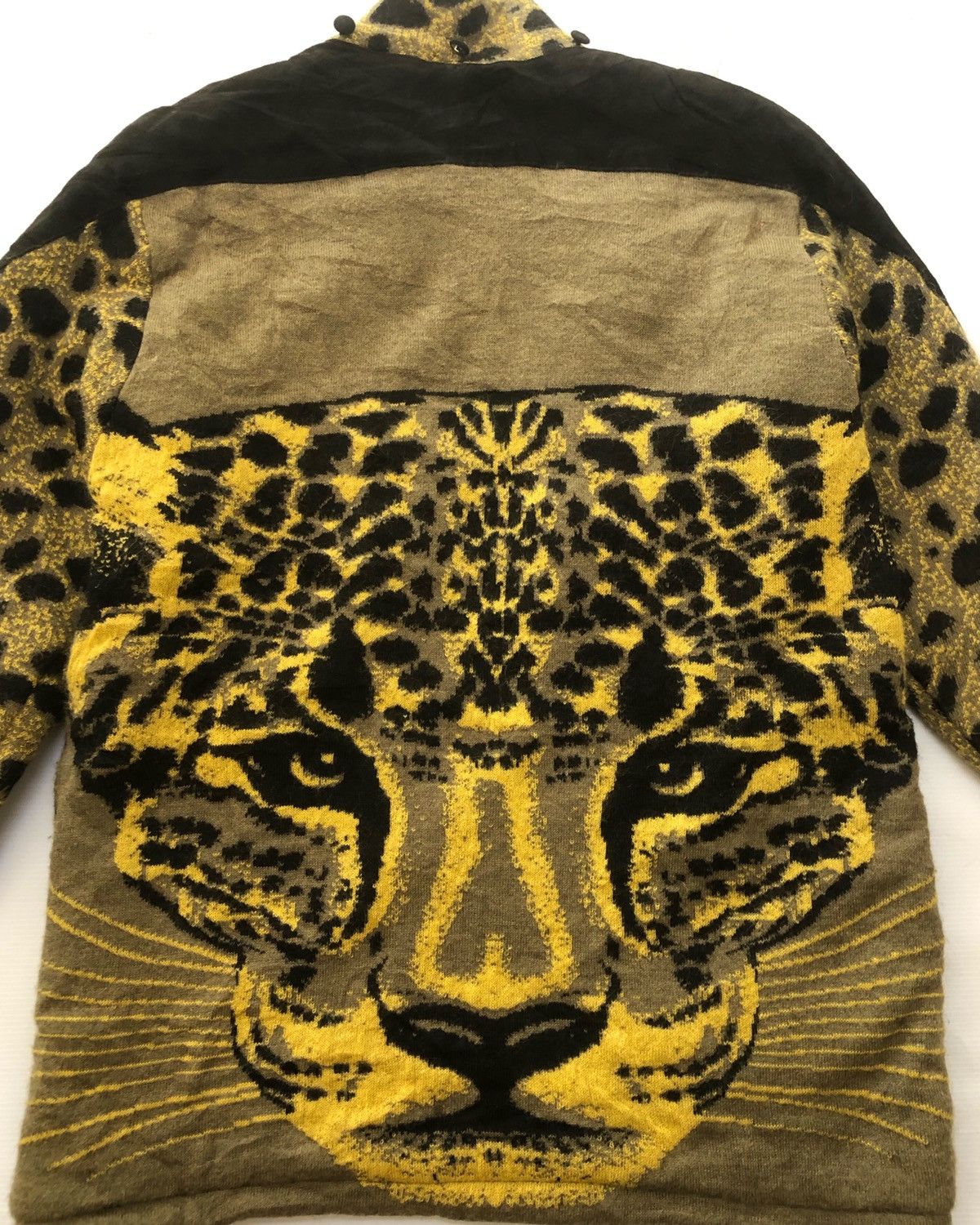 Designer - ❌RARE-Awesome Fur Leopard Style Fullprint Jacket Sz L aaa - 3