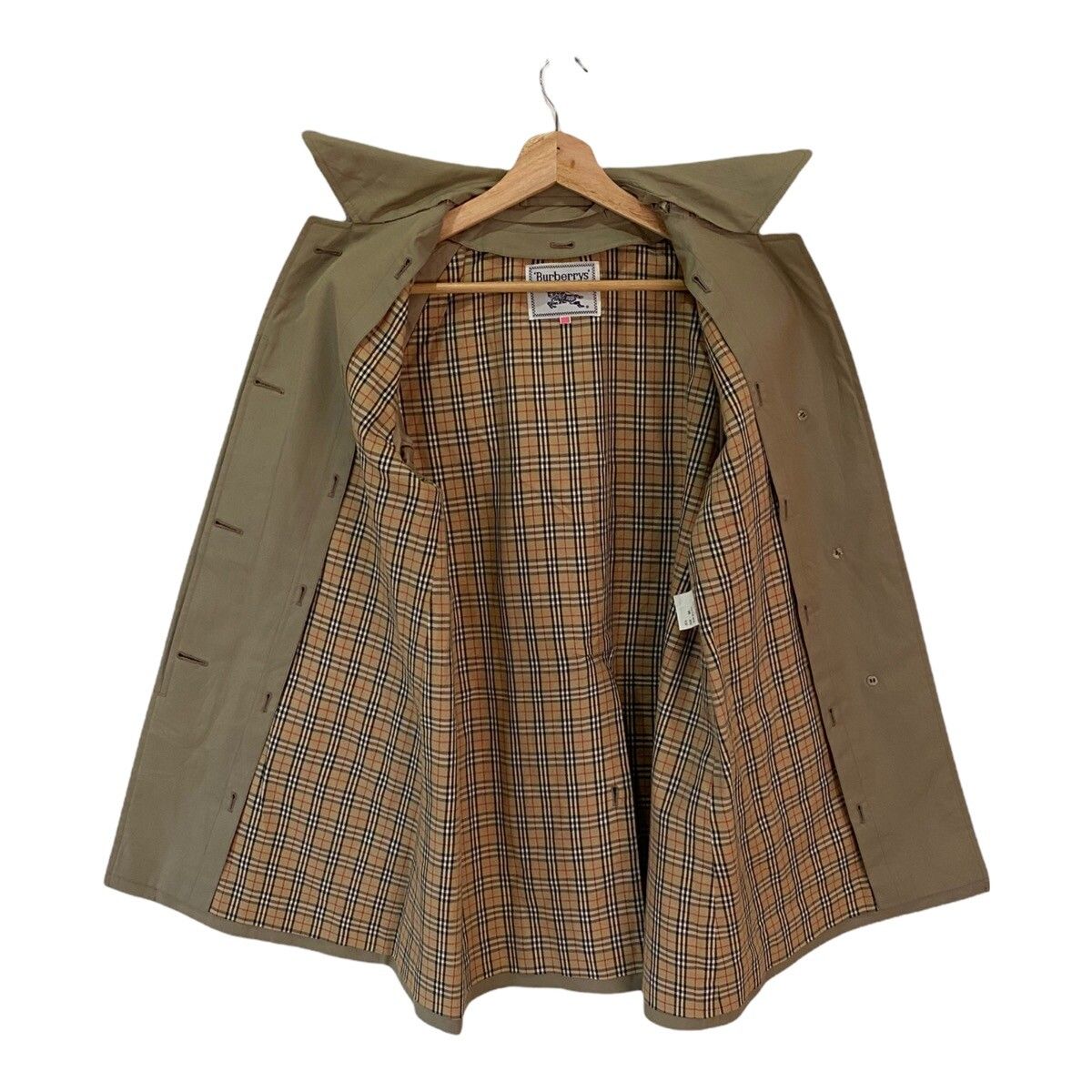 Vintage - 🏴󠁧󠁢󠁥󠁮󠁧󠁿BURBERRY PRORSUM NOVA CHECK OVERCOAT JACKET - 3