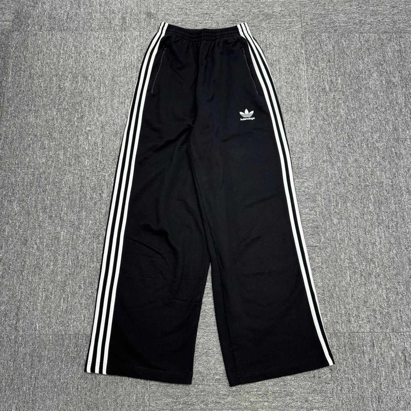 adidas Balenciaga x Adidas Collaborative Embroidered Logo Track