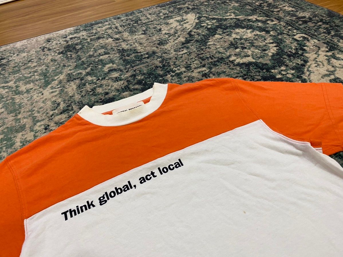 SS00 "Think Global, Act Local" Tee - 3