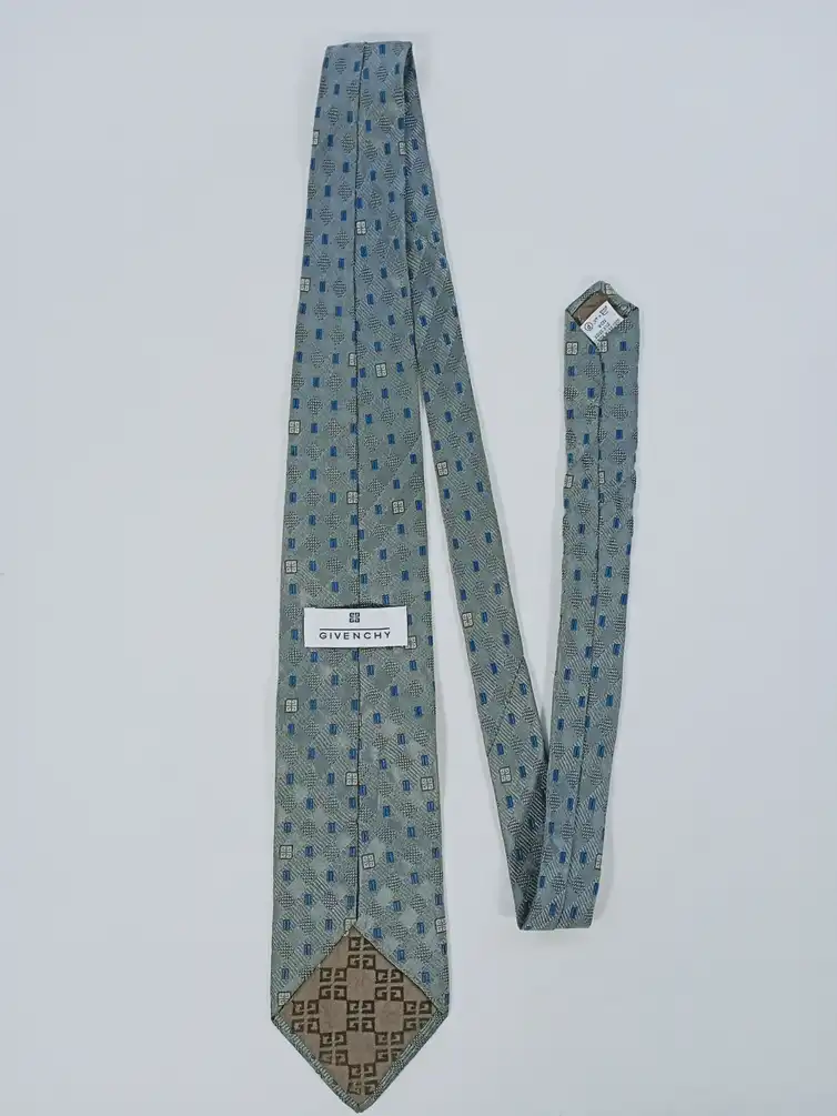 Vintage Givenchy Silk Neck Tie - 1