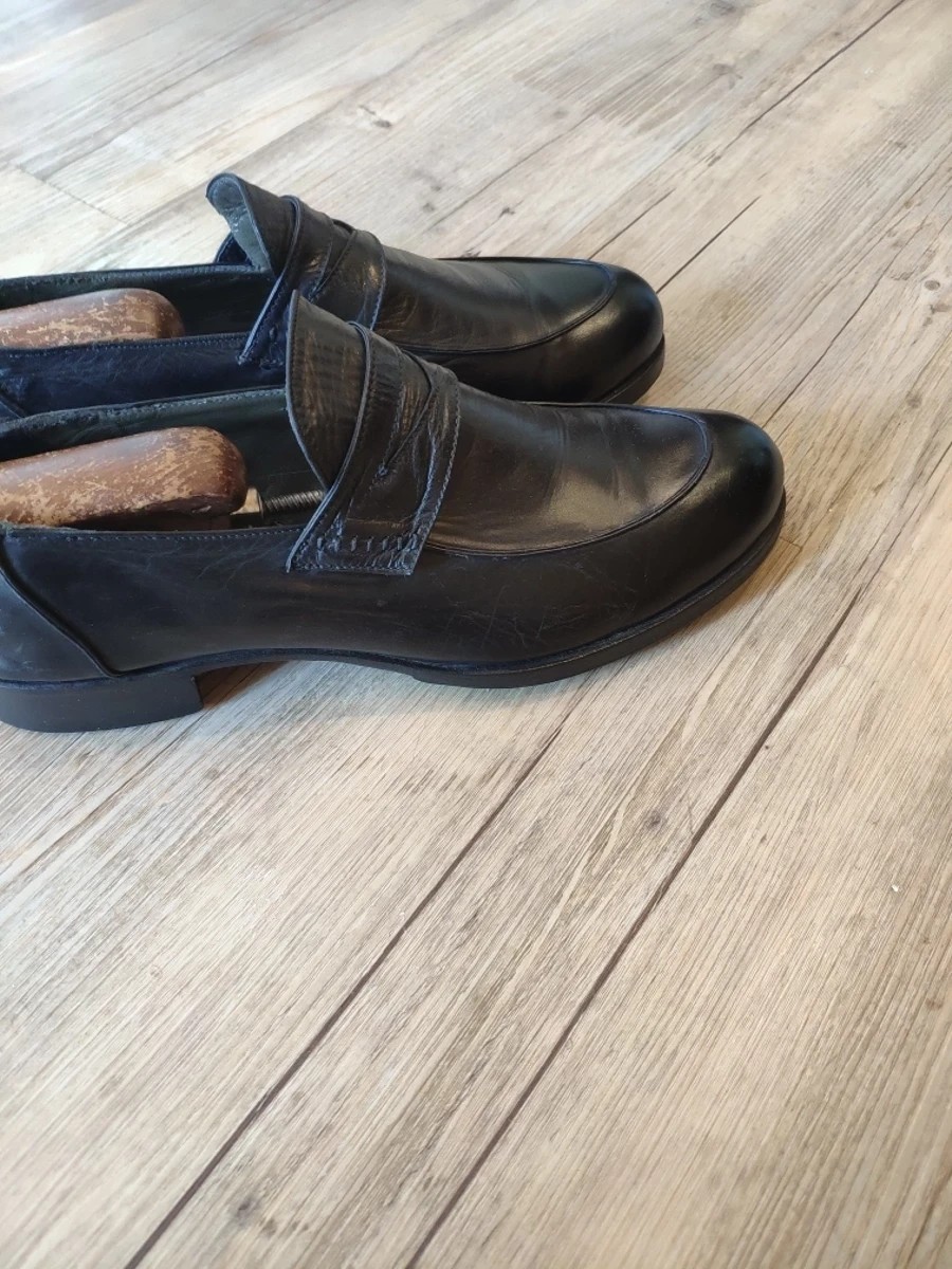 Rocco P. - Black calfskin loafers.Like Gucci or Berluti - 5