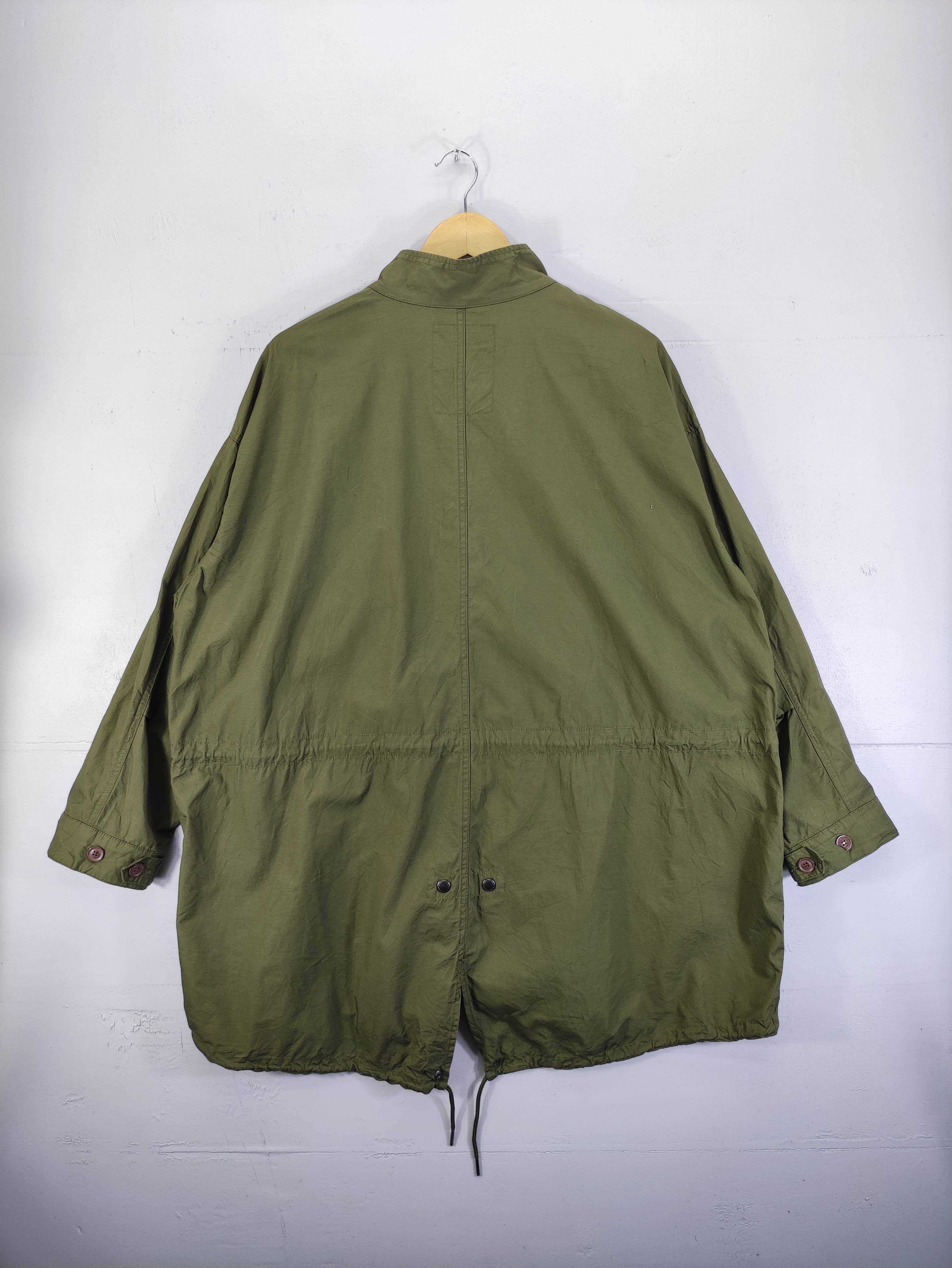 Japanese Brand - Vintage Back Number Fishtail Parka Jacket Zipper - 11
