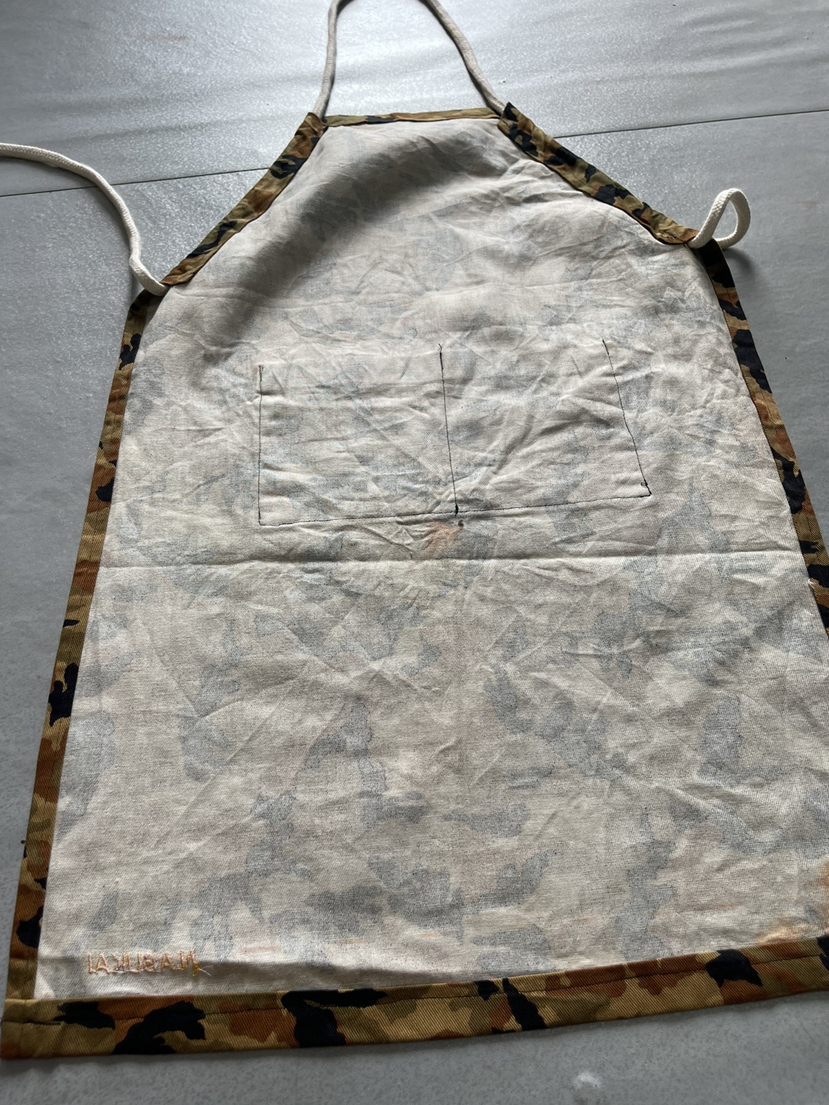 Custom - custom made camo apron - 6