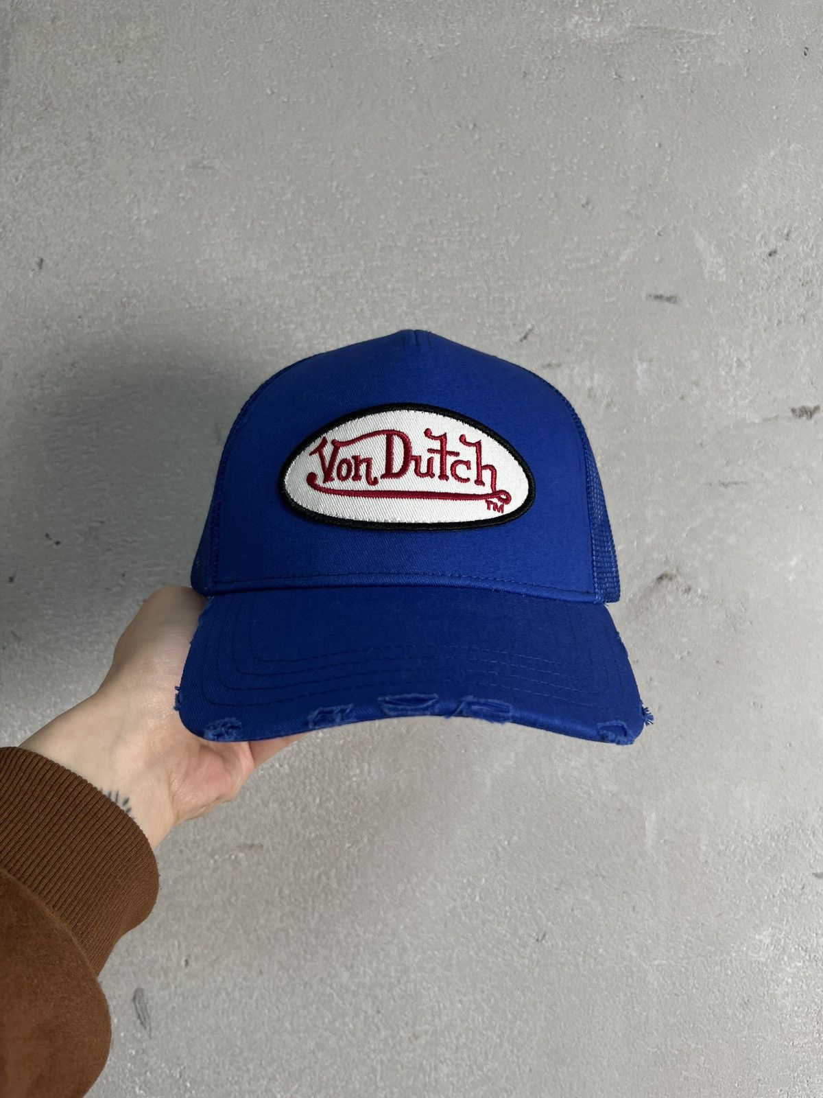 Hype - Deadstock Von Dutch Blue Trucker Hats Adjustable Womens - 2