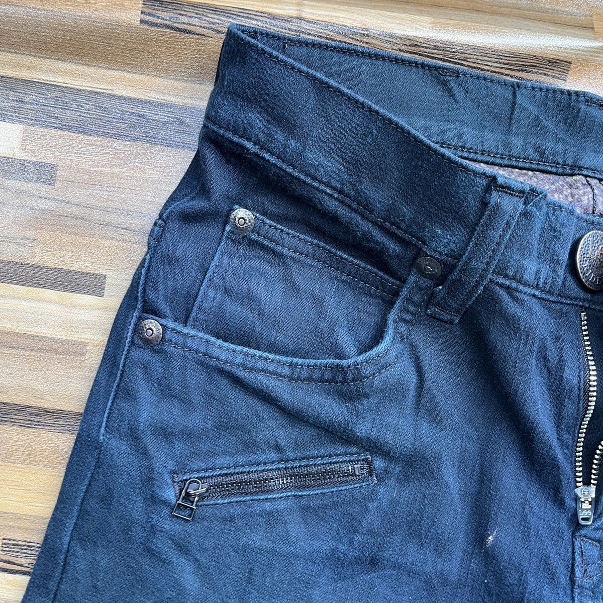 Multipocket Lee Rider Denim Jeans Vintage - 12