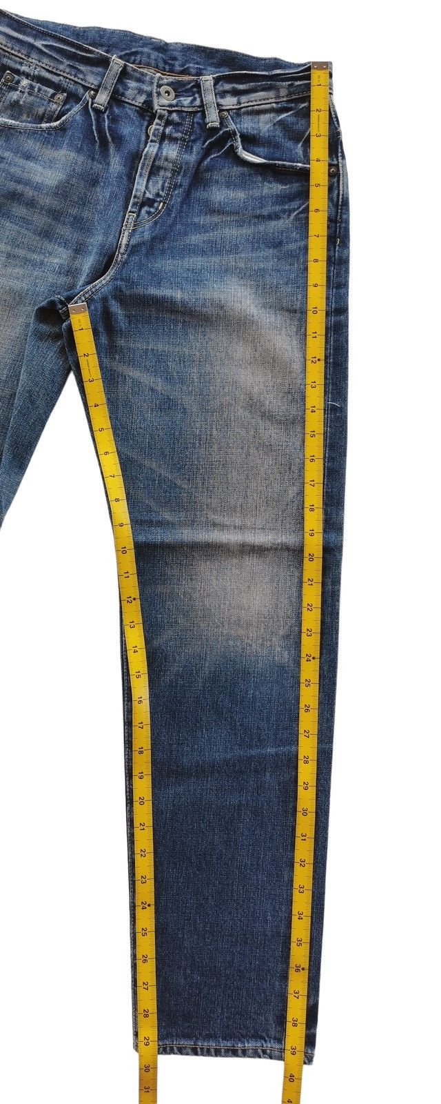 JOURNAL STANDARD SELVEDGE JEANS (SIZE 28 x 39.5) - 13