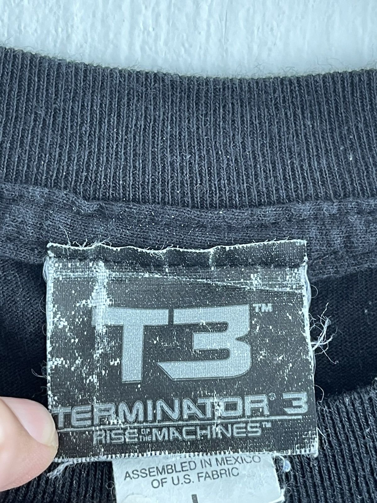 2003 Vintage Terminator 3 Movie T-shirt - 2