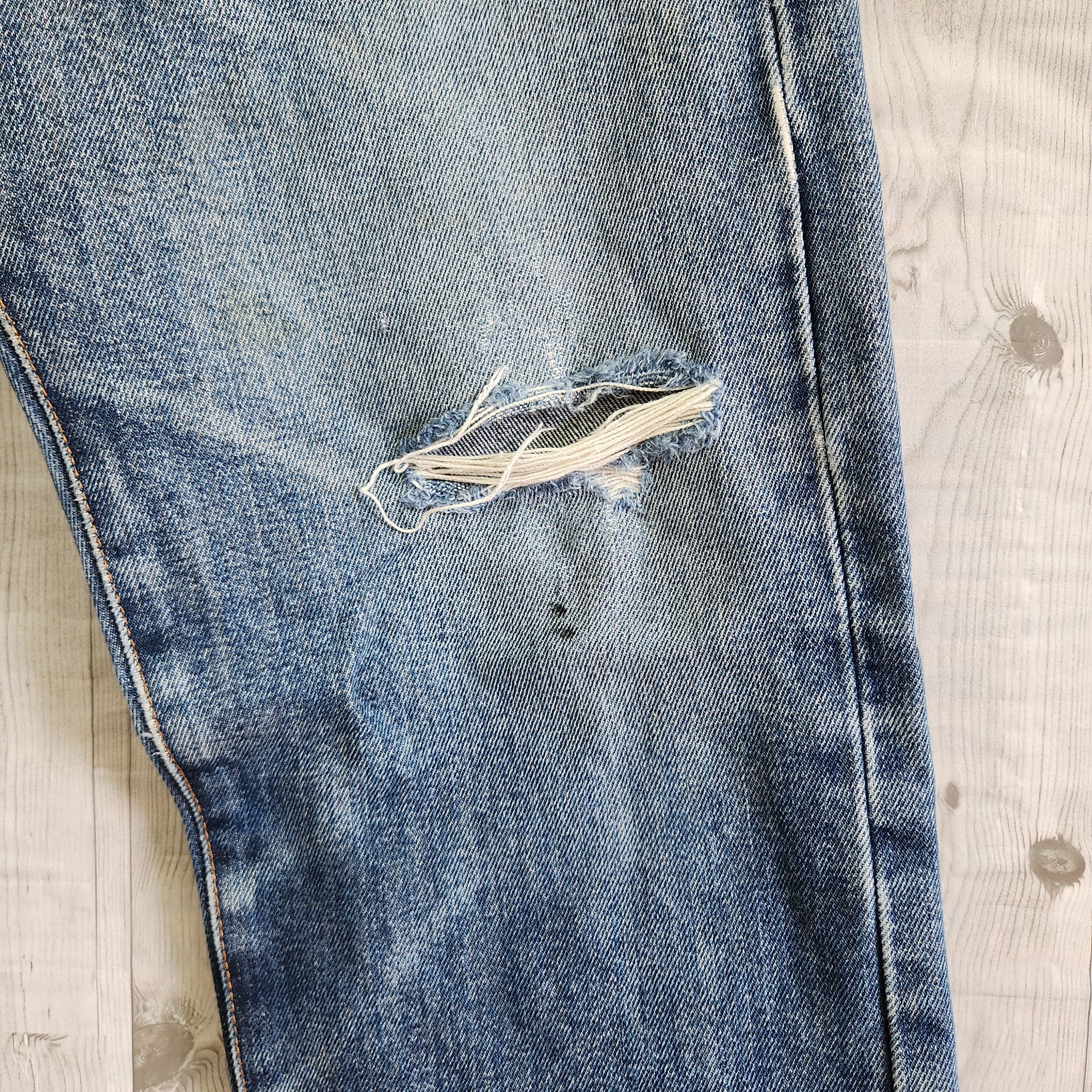 Japan Blue - Kojima Genes Japan Vintage Denim Blue Jeans Ripped - 13