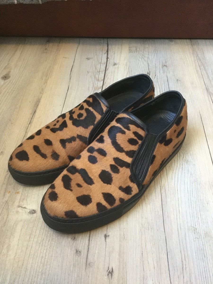 GRAIL! Leopard slip-on sneakers.Like Gucci or Saint Laurent - 4