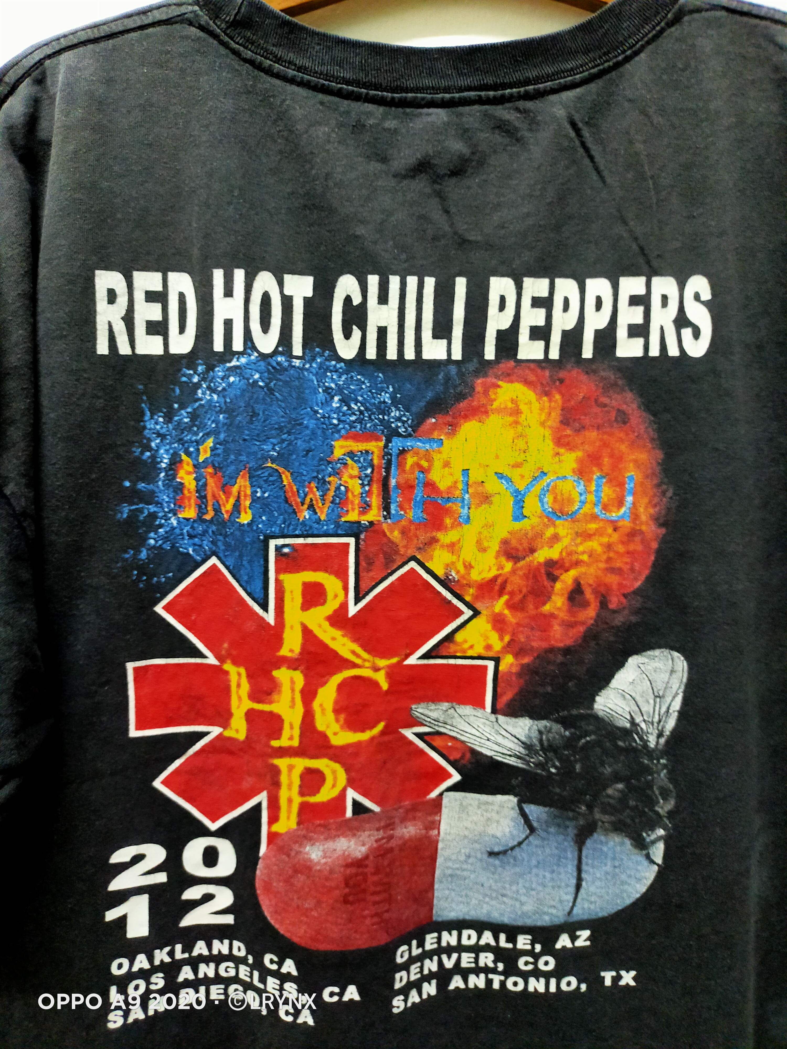 Tour Tee - RED HOT CHILI PEPPERS 2012 TOUR - 5