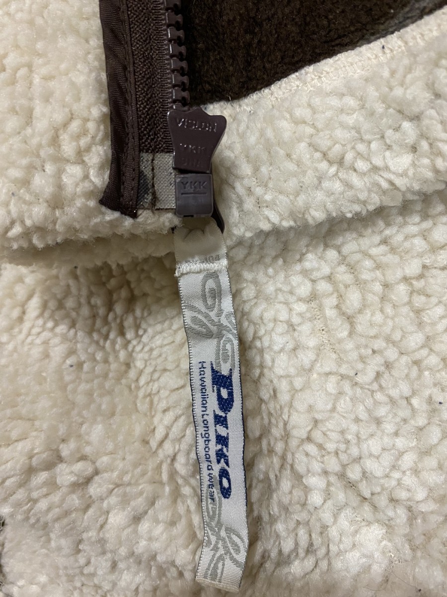 Vintage - Piko Hawaii Fullprint Sherpa Fleece Jacket - 8