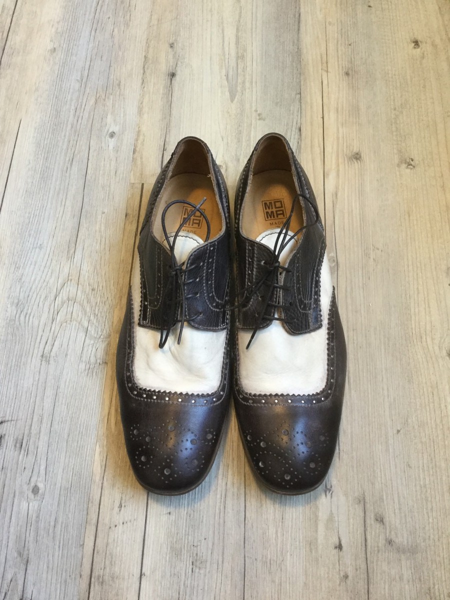 Moma - NEW! Spectator brogue.Fits like Saint Laurent or Dior - 2