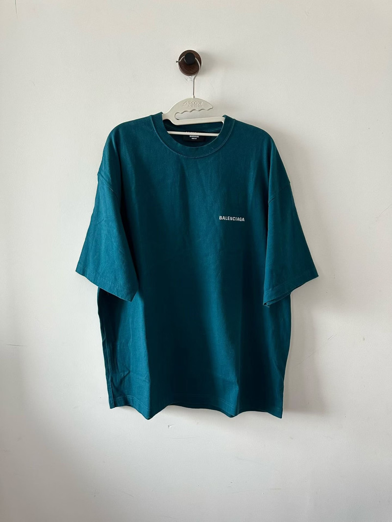 Balenciaga embroidered short sleeve - 1