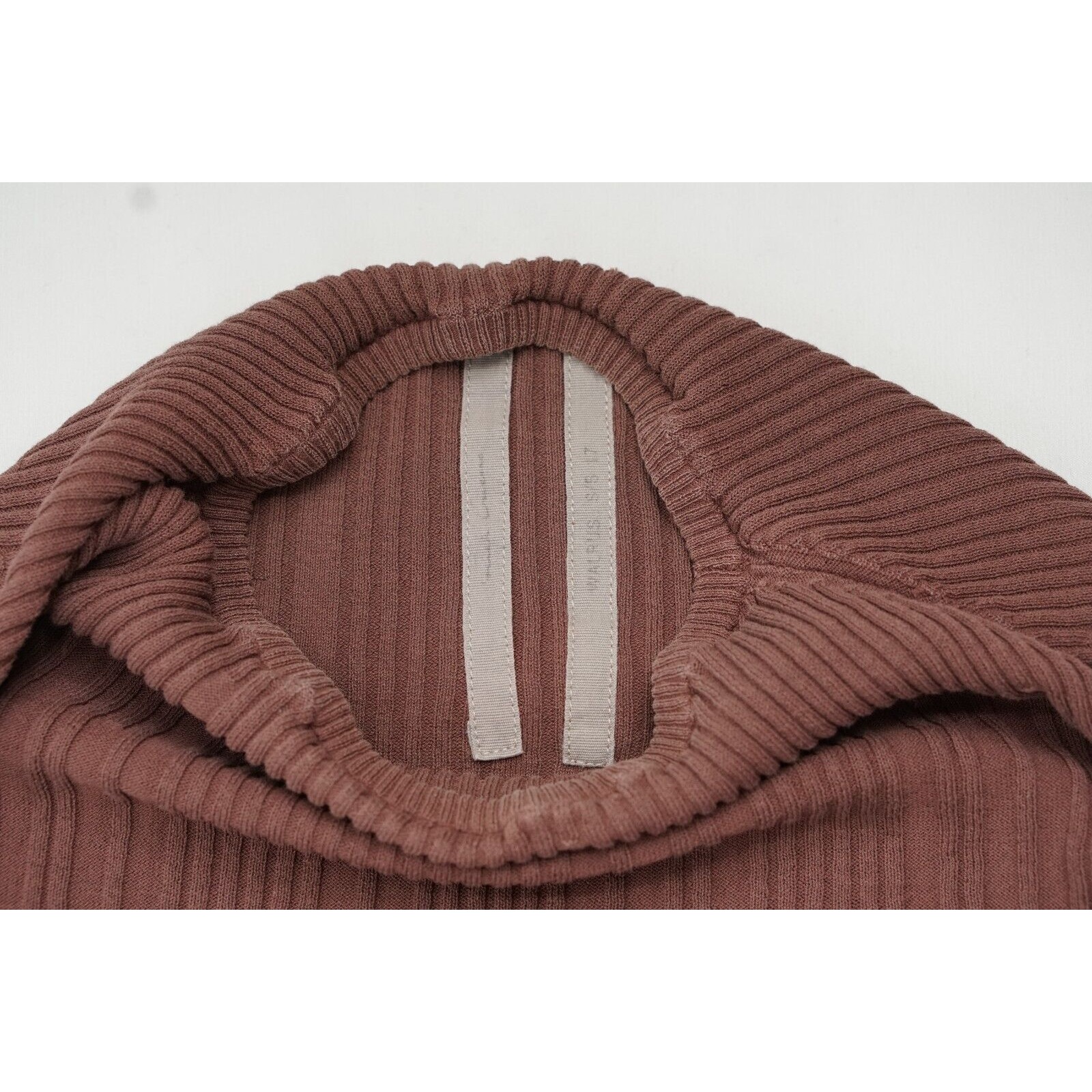 Ribbed Sweater SS17 Walrus Throat Burgundy Red - 2