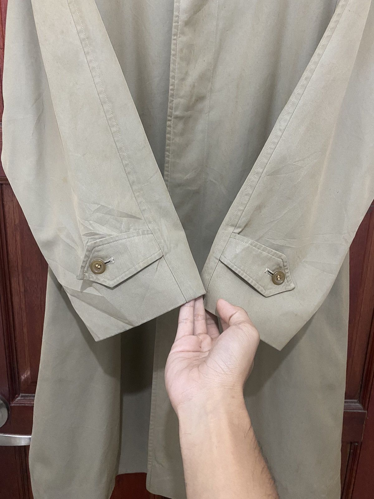 Vintage Classic Burberry Trench Coat - 4