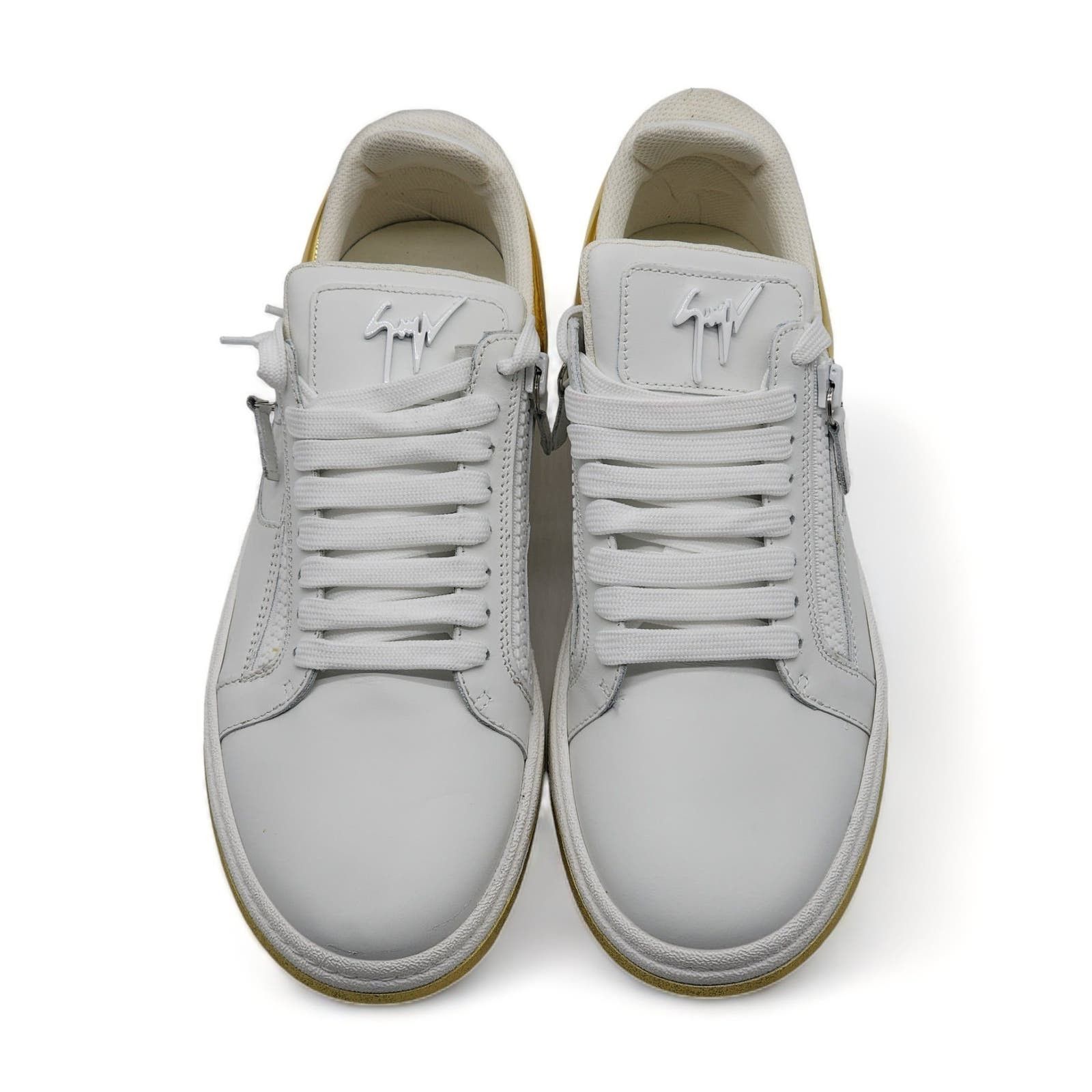 Gz94 Leather Sneakers White 45 12 US NWOB $695 - 3