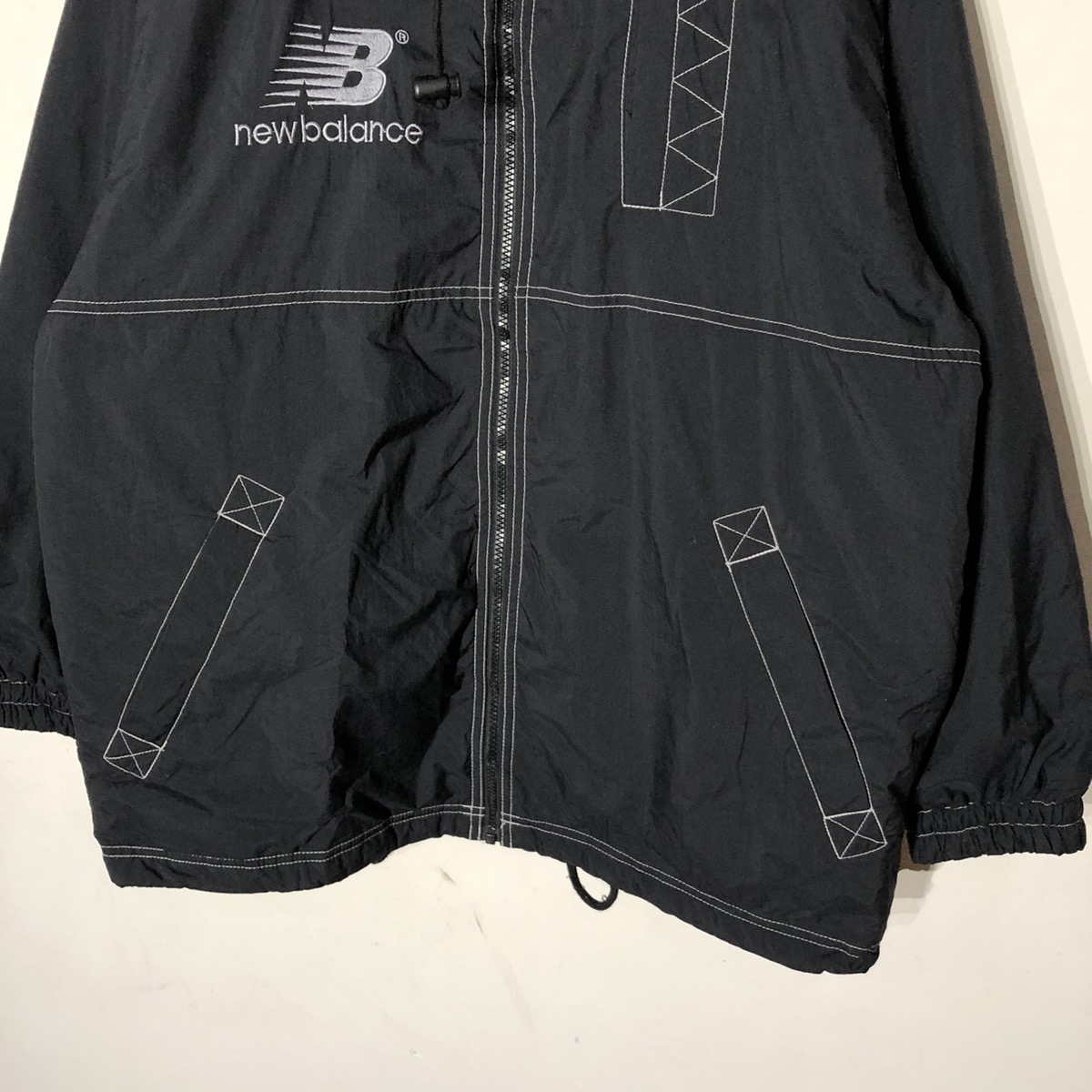 🔥vintage new balance black oversized jacket - 6