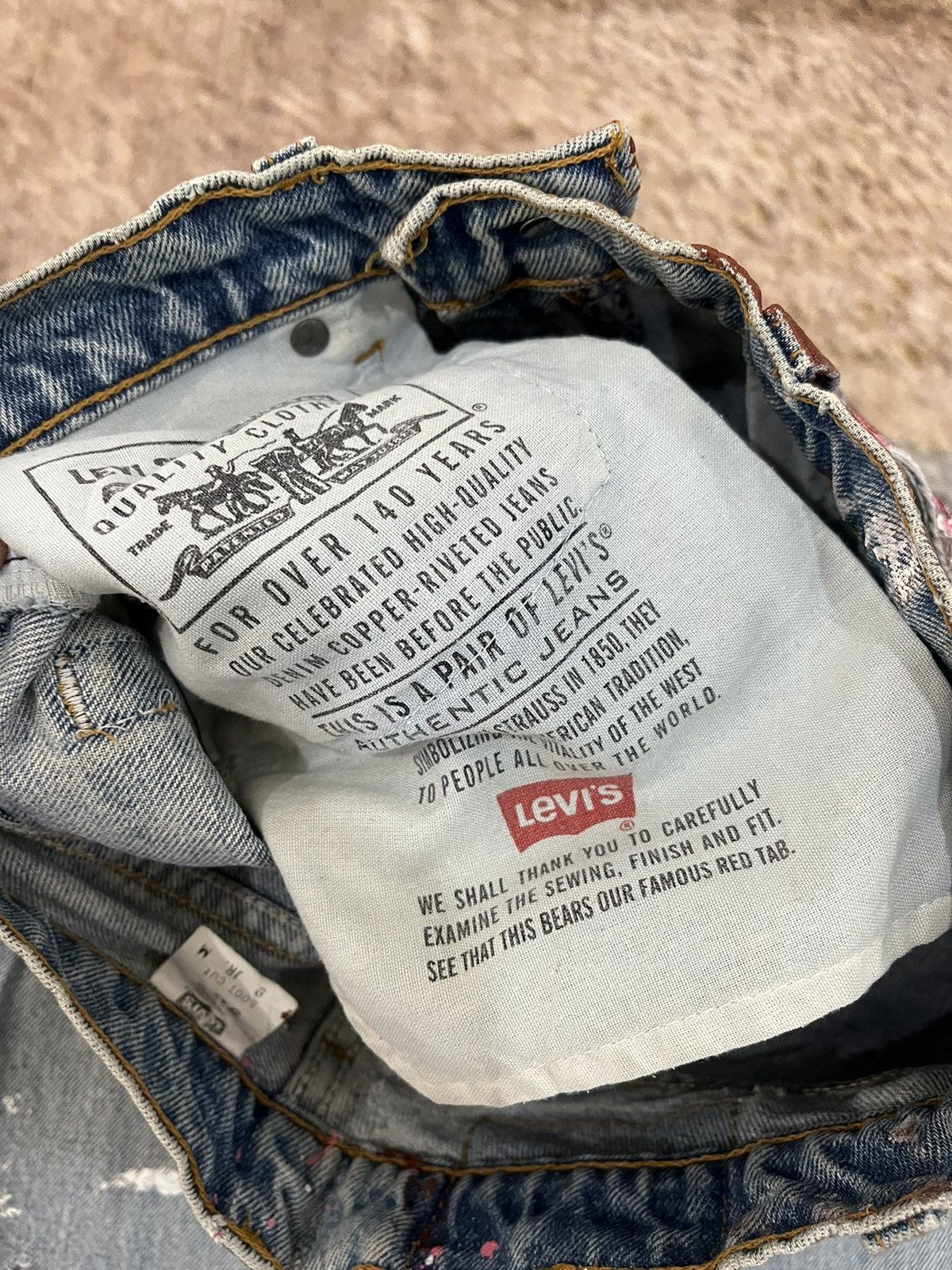 💥Vintage Flare Destroy Levis - 14