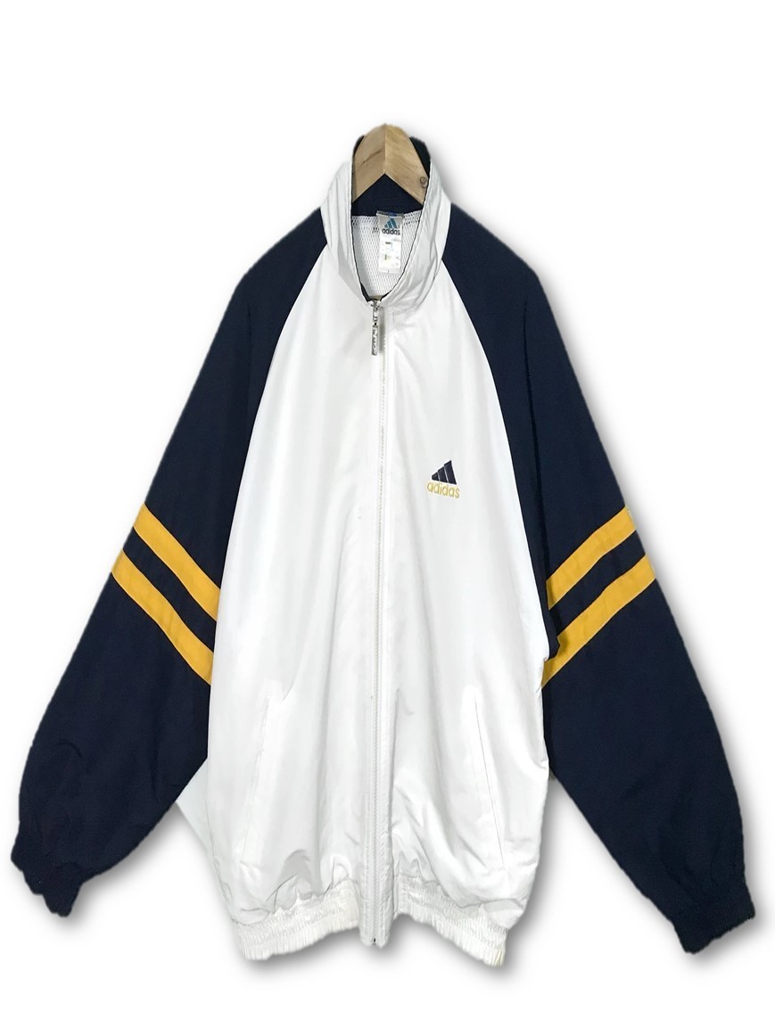 Vintage Adidas Embroidery Big Logo Spellout Jacket - 2
