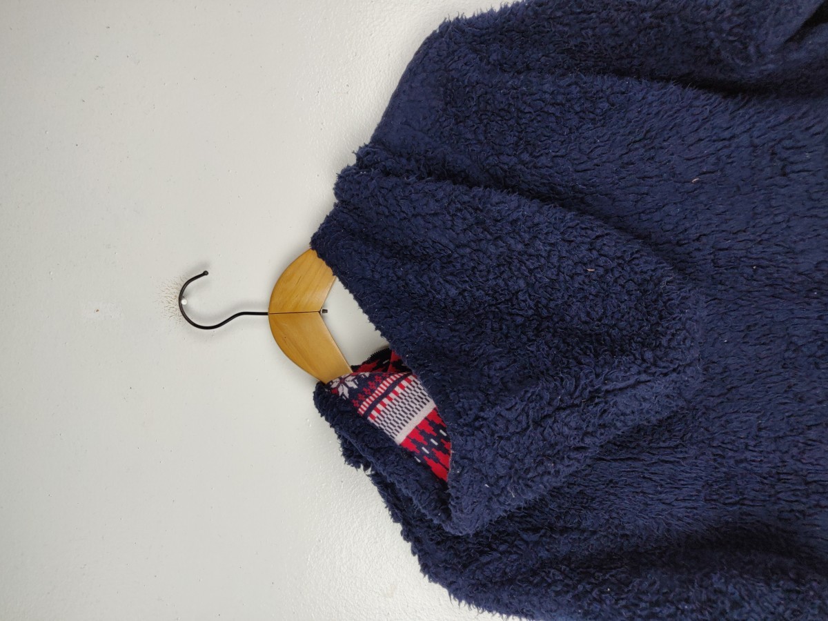 Beams Japan Sherpa Shearling Fleece Hoodie - 11