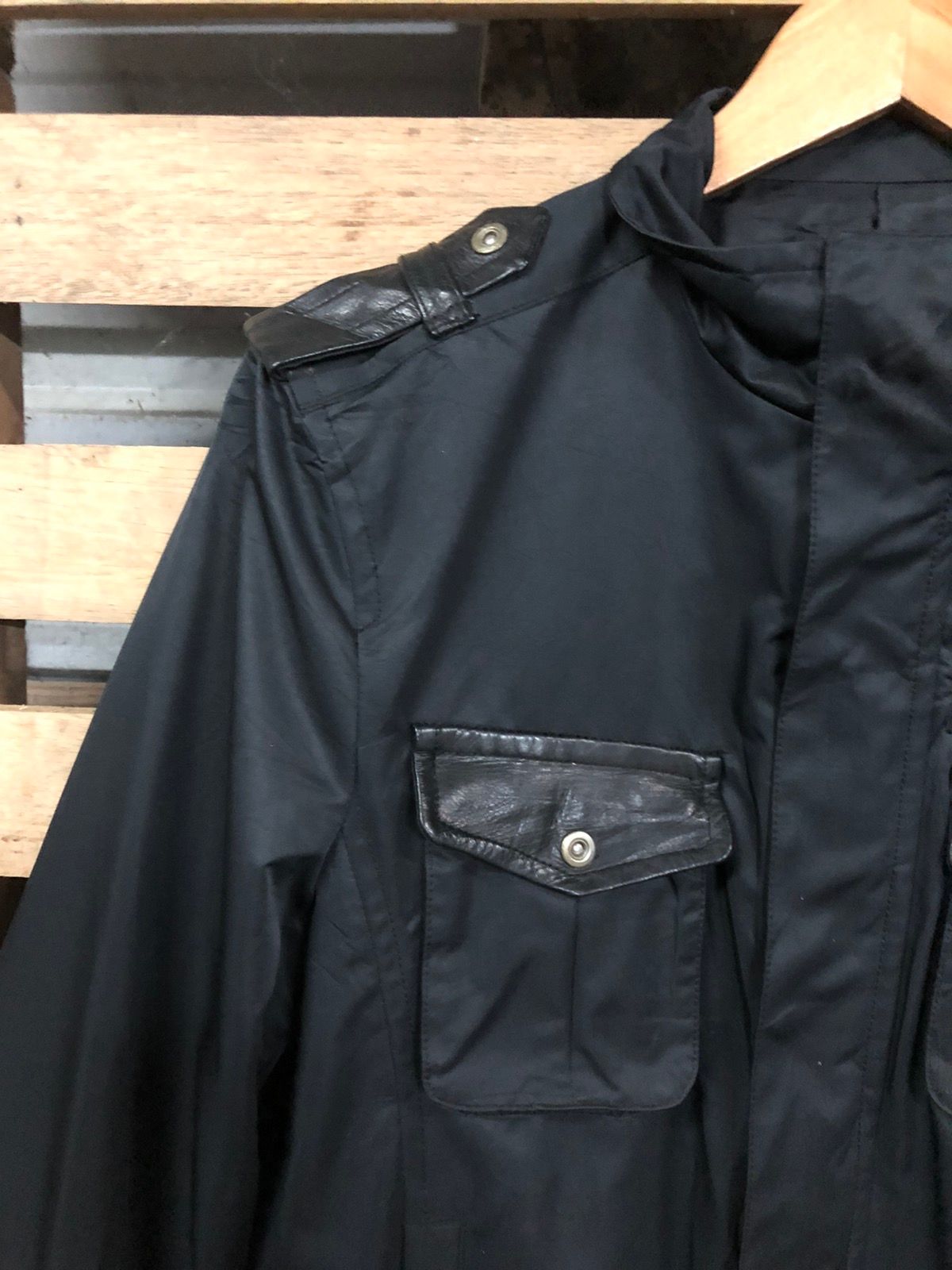 Japanese Brand - Rare Design Artisan Bomber Riri Zipper Jacket - 8