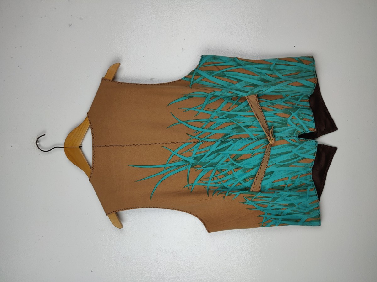 Art - Reversible Nature/Tiger Vest Jacket Outerwear - 10