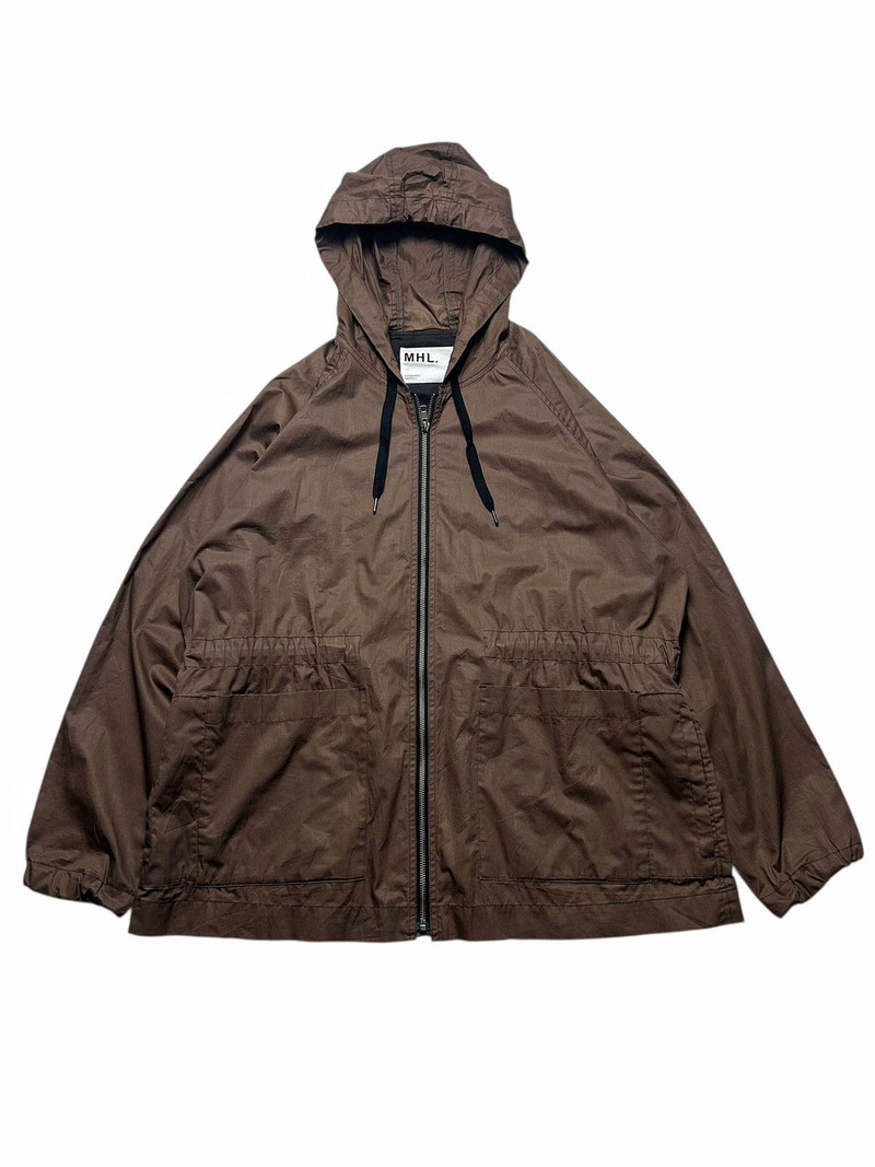 MHL Margaret Howell Proofed Fine Cotton Twill Blouson Jacket - 1