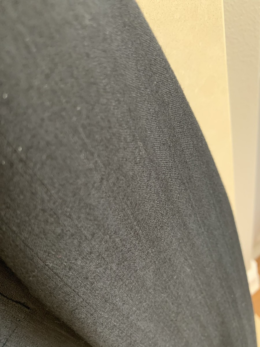 Herringbone wool vest coat - 2