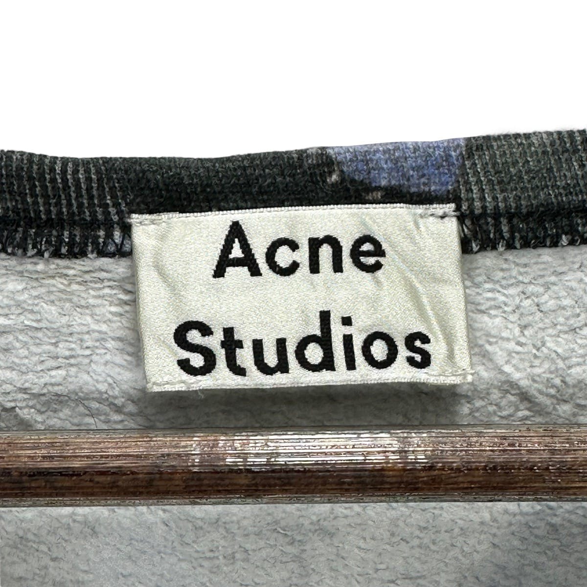 Acne Studios College Print AW 14 Sweatshirt - 7