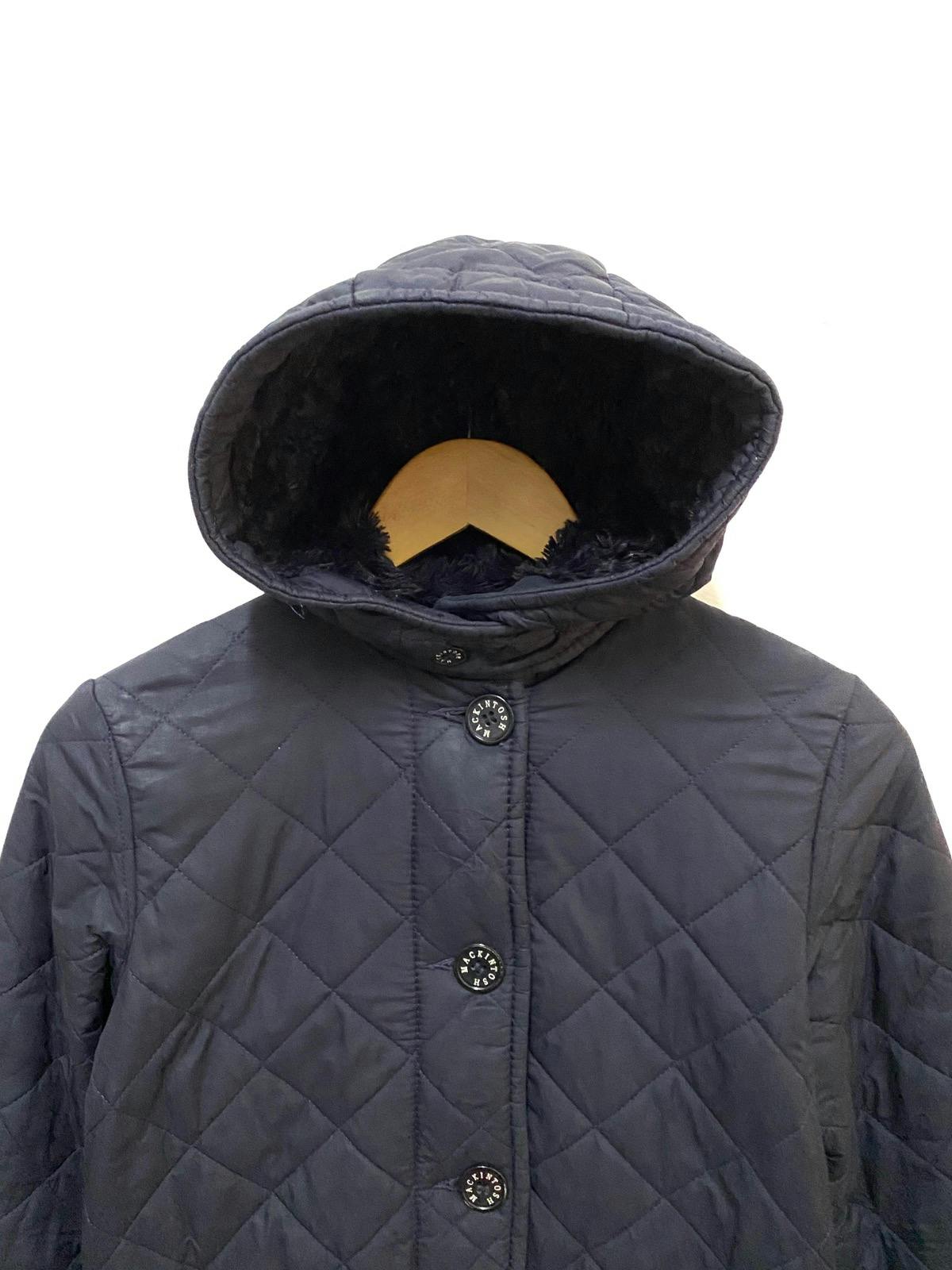 Mackintosh Waverly Quilted Fur Jacket Coat - 2