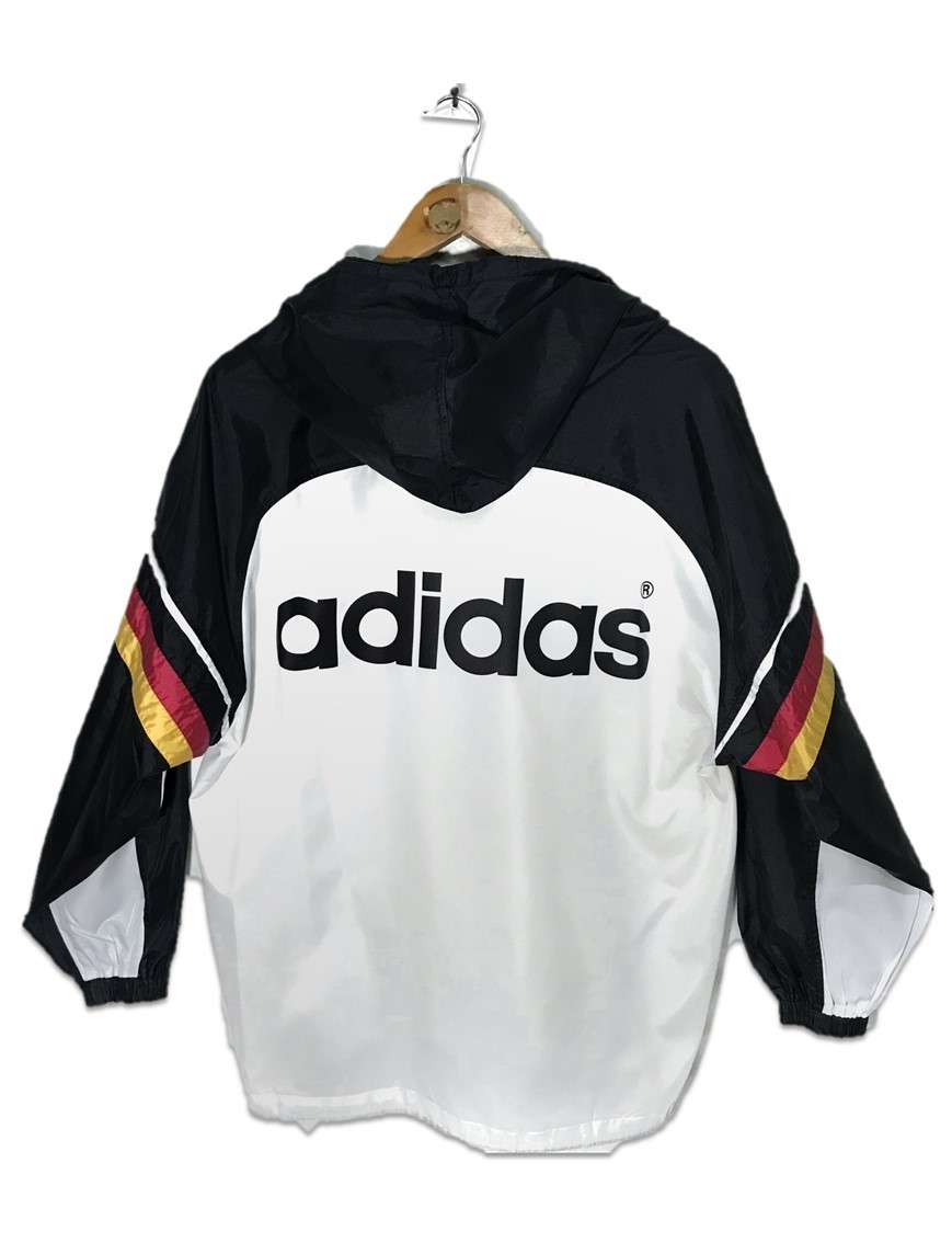 Vintage Adidas Germany Windbreaker Hoodies Jacket - 1